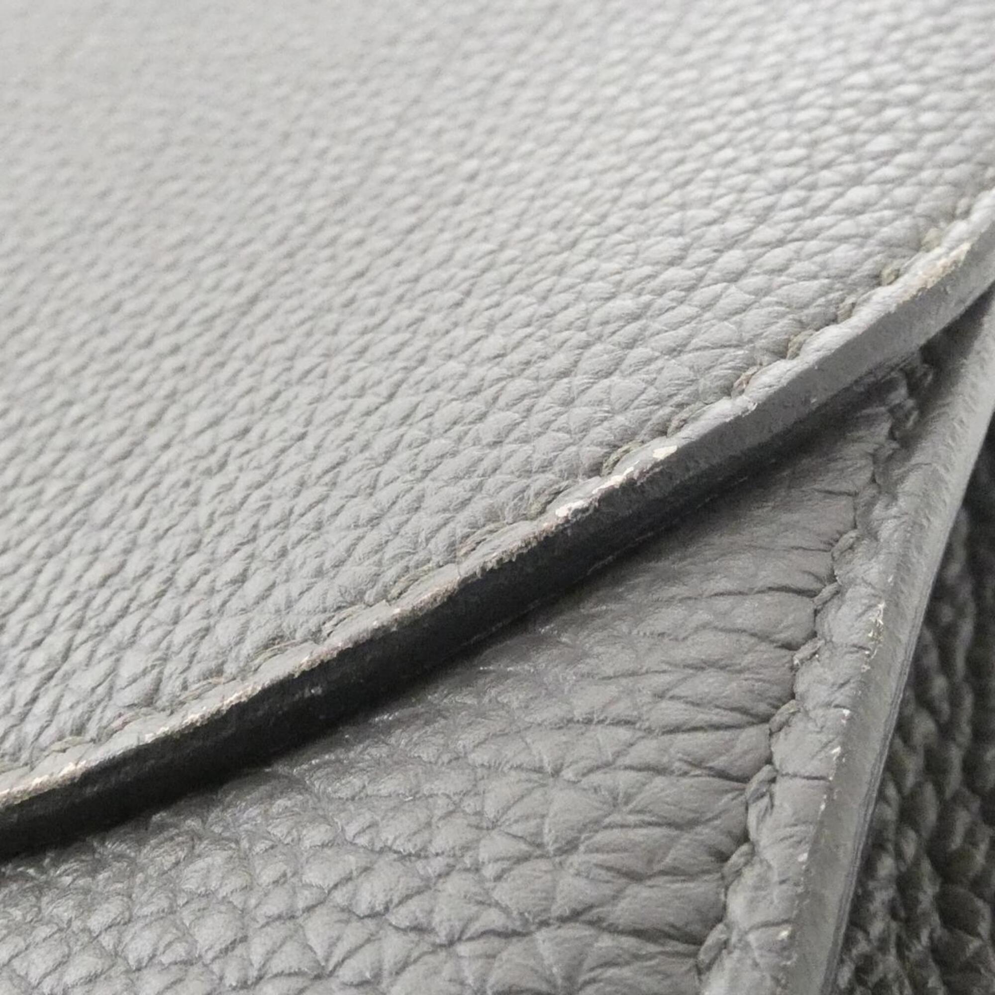 Hermes Graphite Togo Leather Handbag (Pre-Owned)