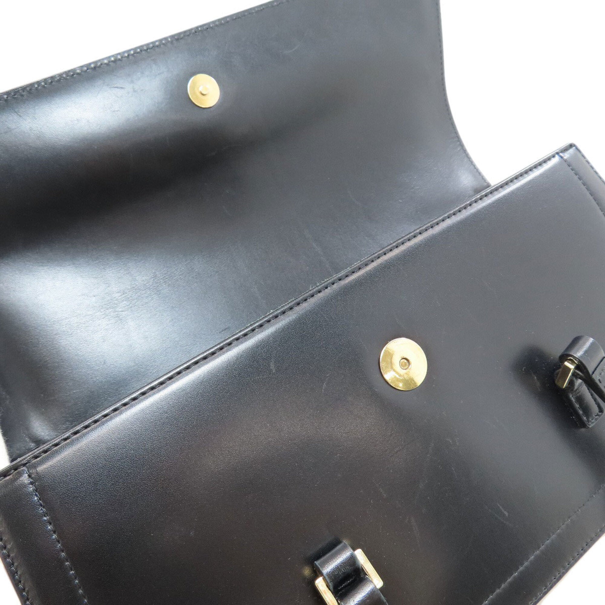 Celine Black Leather Handbag (Pre-Owned)
