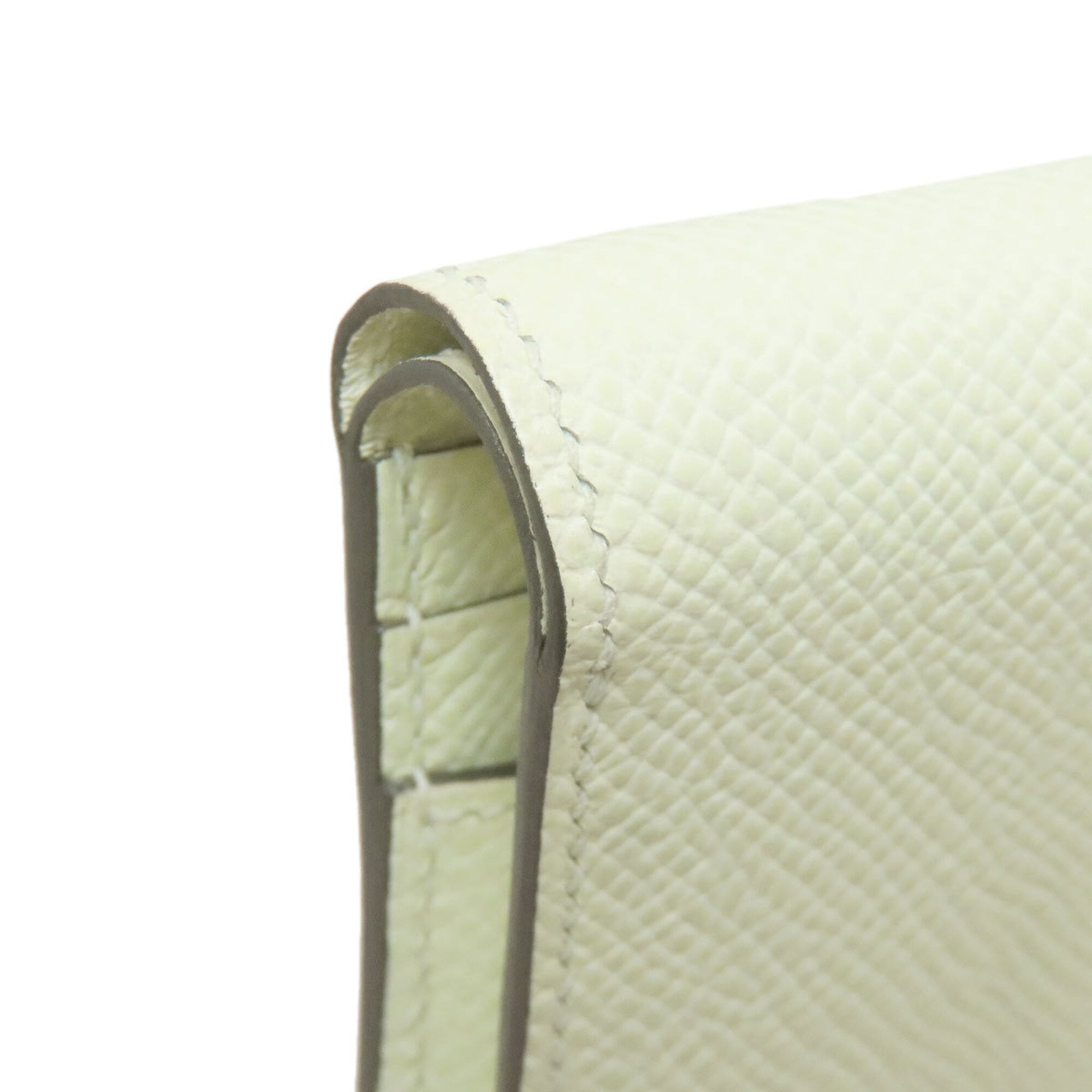 Hermes Pale Green Epsom Leather Wallet (Bi-Fold) (Pre-Owned)