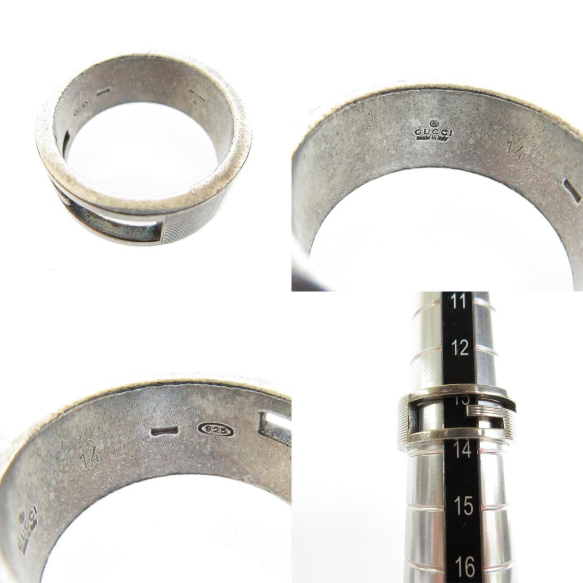 Gucci Silver Silver 925 Band Ring (Pre-Owned)
