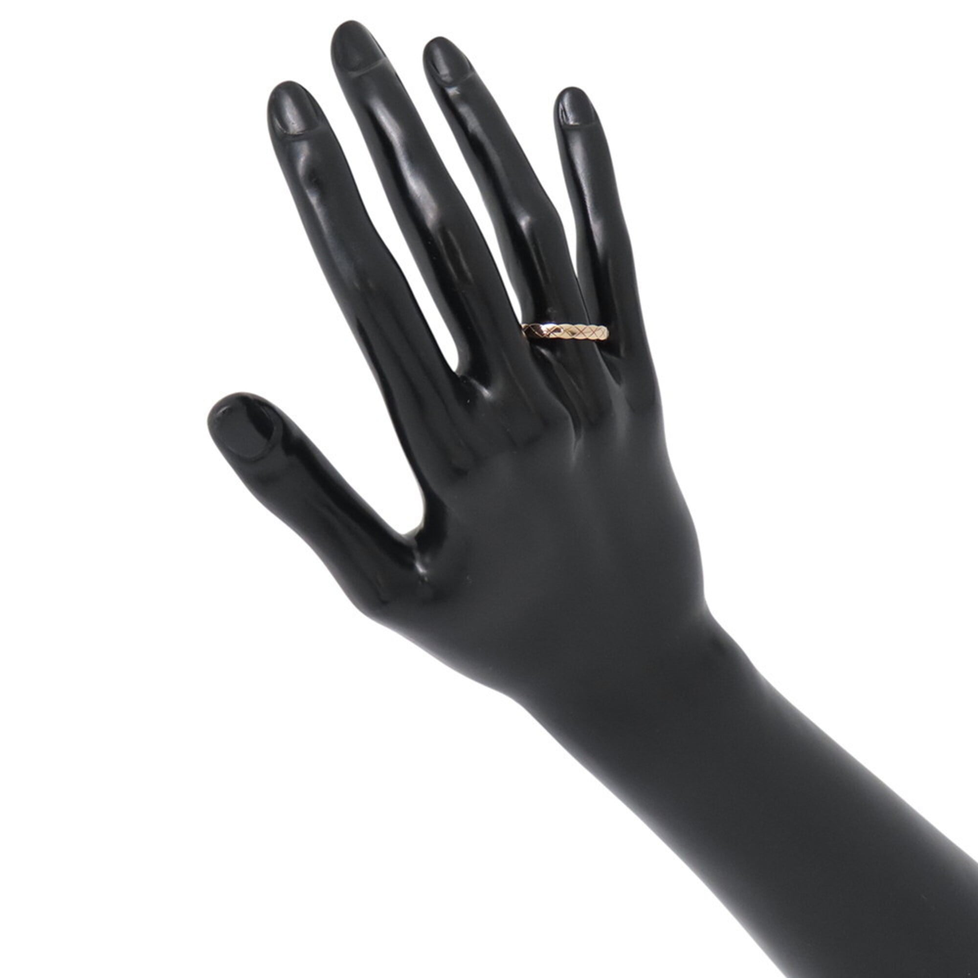 Chanel Pink Gold (18K) Band Ring (Pre-Owned)