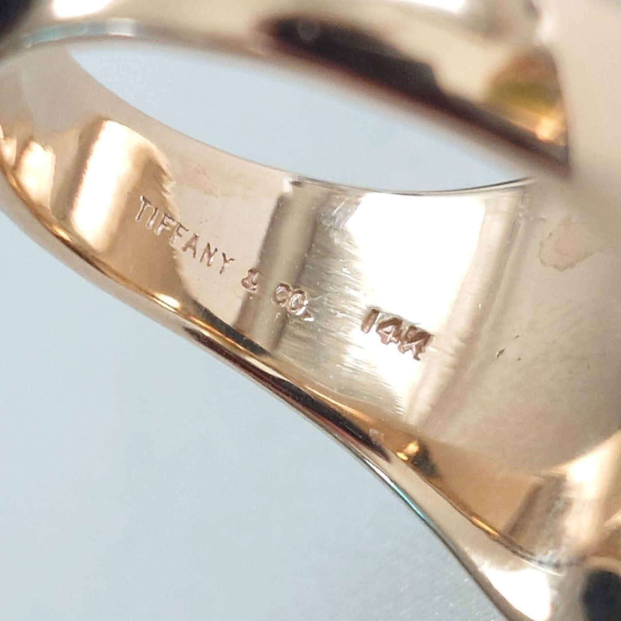 Tiffany Gold (10K) Band Ring (Pre-Owned)