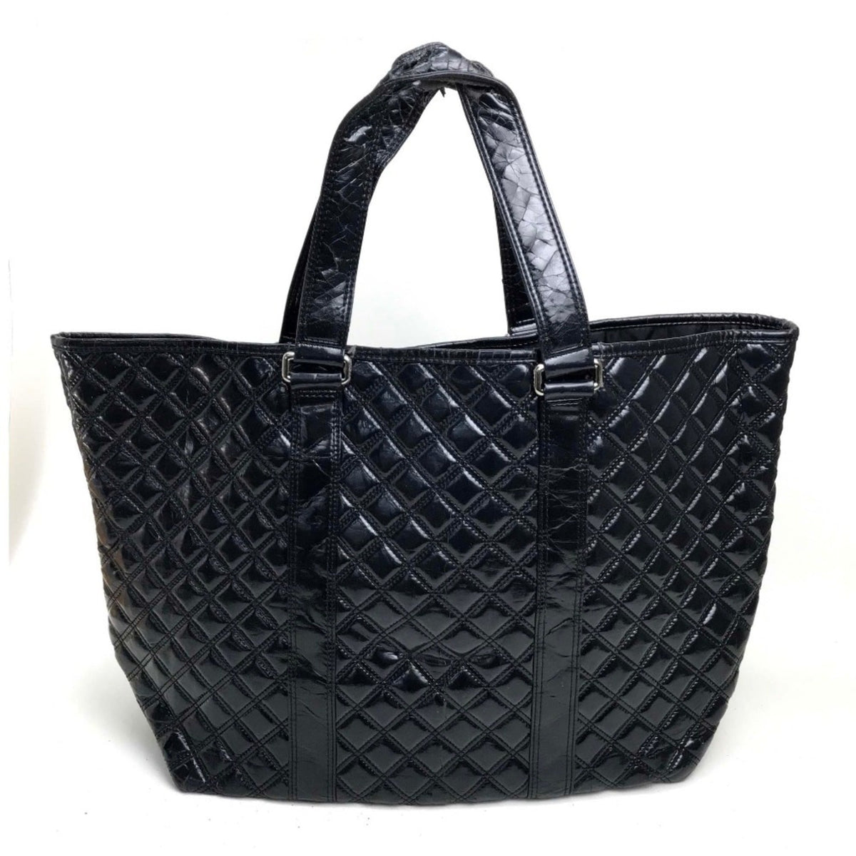 Marc Jacobs Black Pvc Tote Bag (Pre-Owned)