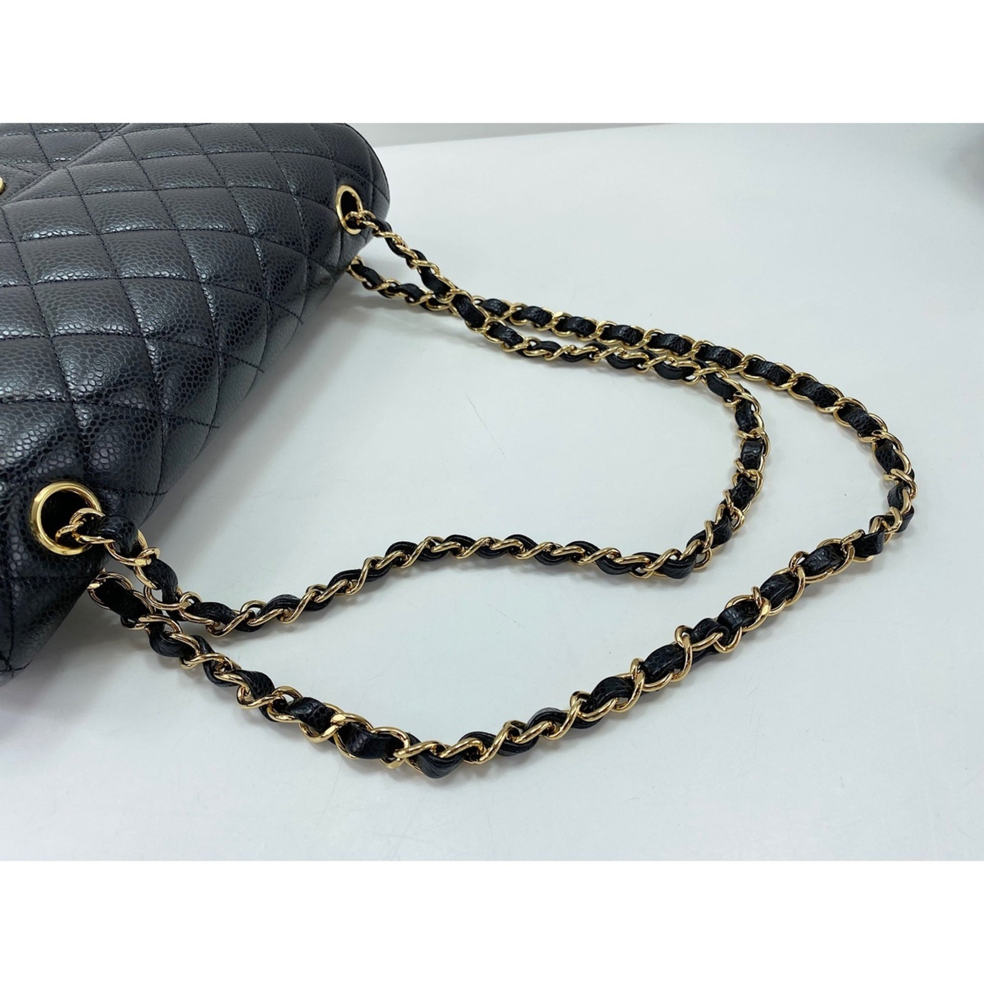 Chanel Matelasse Black Shoulder Bag (Pre-Owned)