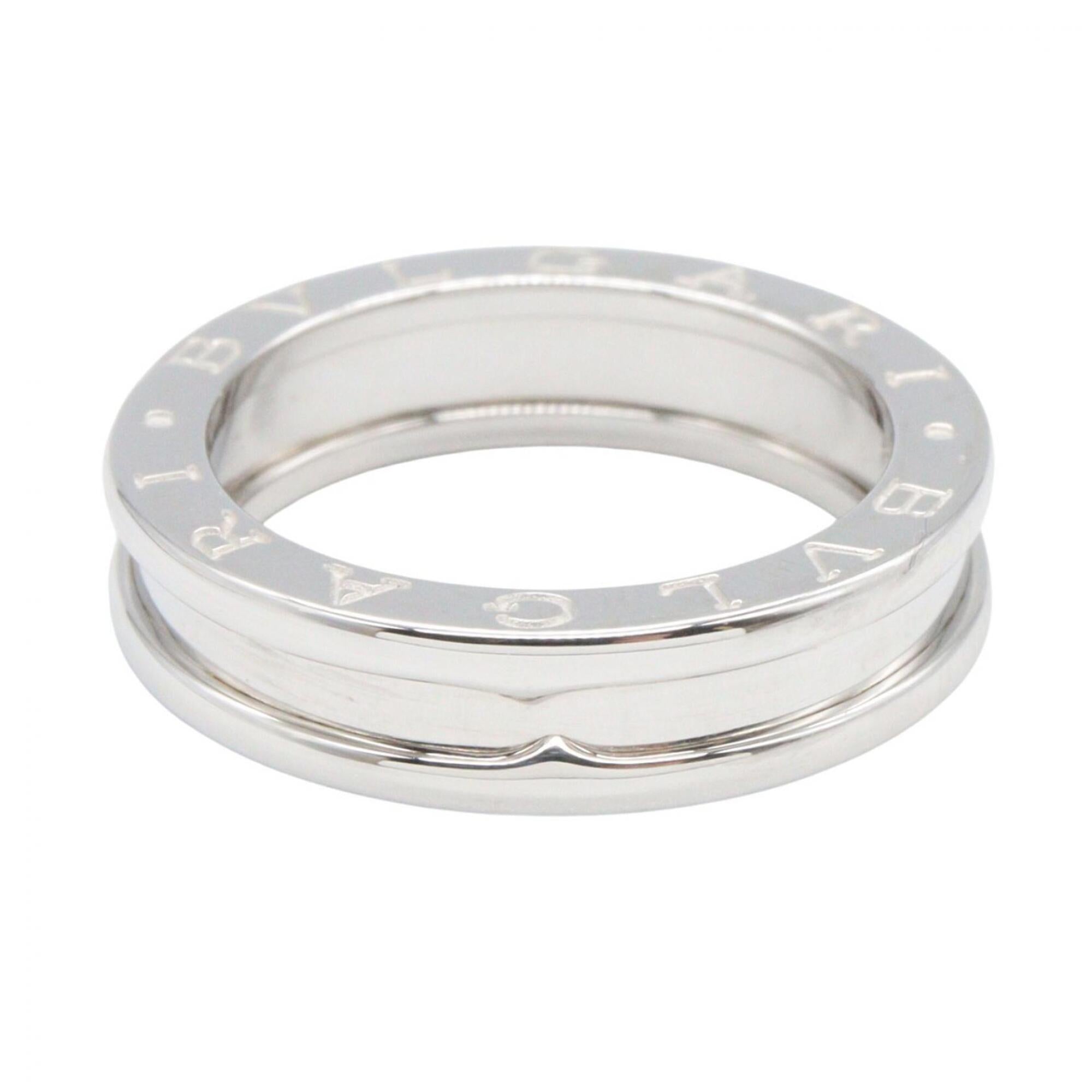 Bvlgari Silver White Gold (18K) Band Ring (Pre-Owned)