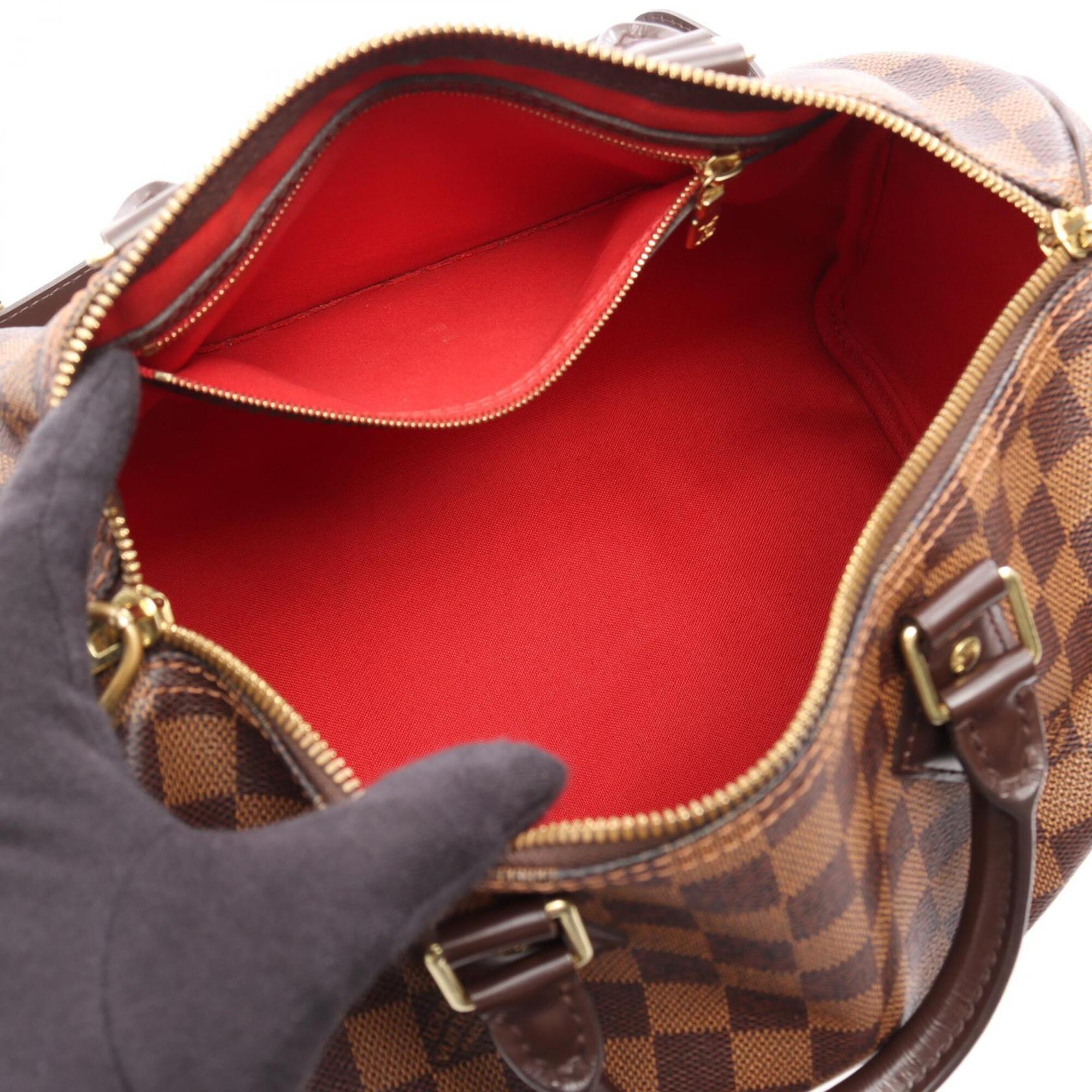 Louis Vuitton Brown Coated Canvas Pvc Leather Handbag (Pre-Owned)