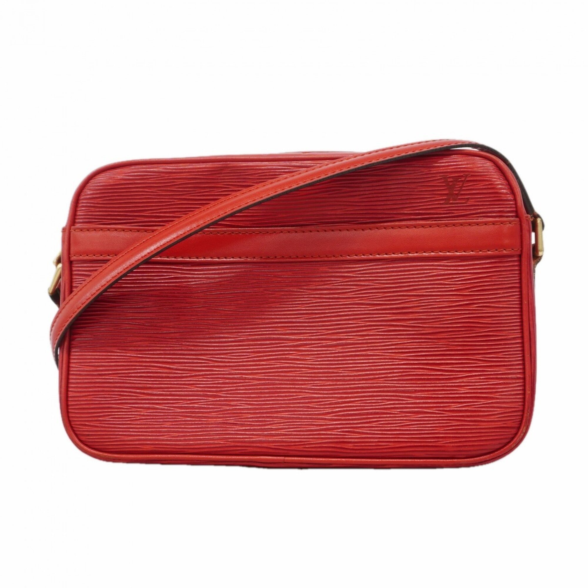 Louis Vuitton Castilian Red Shoulder Bag (Pre-Owned)