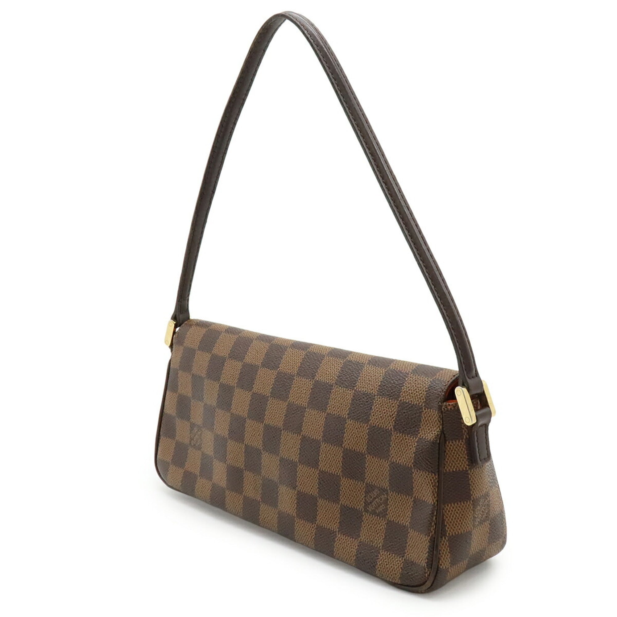 Louis Vuitton Brown Pvc Shoulder Bag (Pre-Owned)