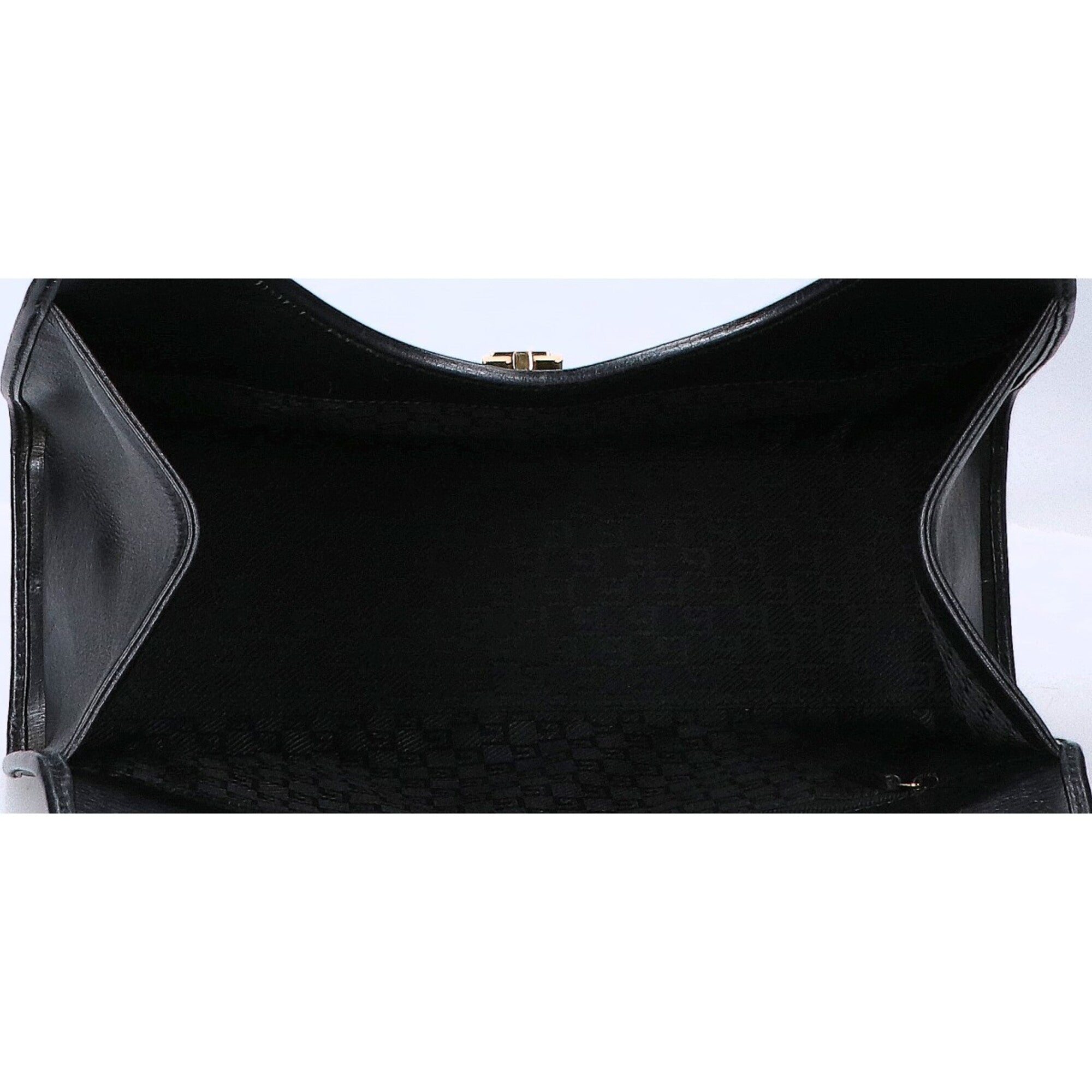 Gucci Black Leather Handbag (Pre-Owned)