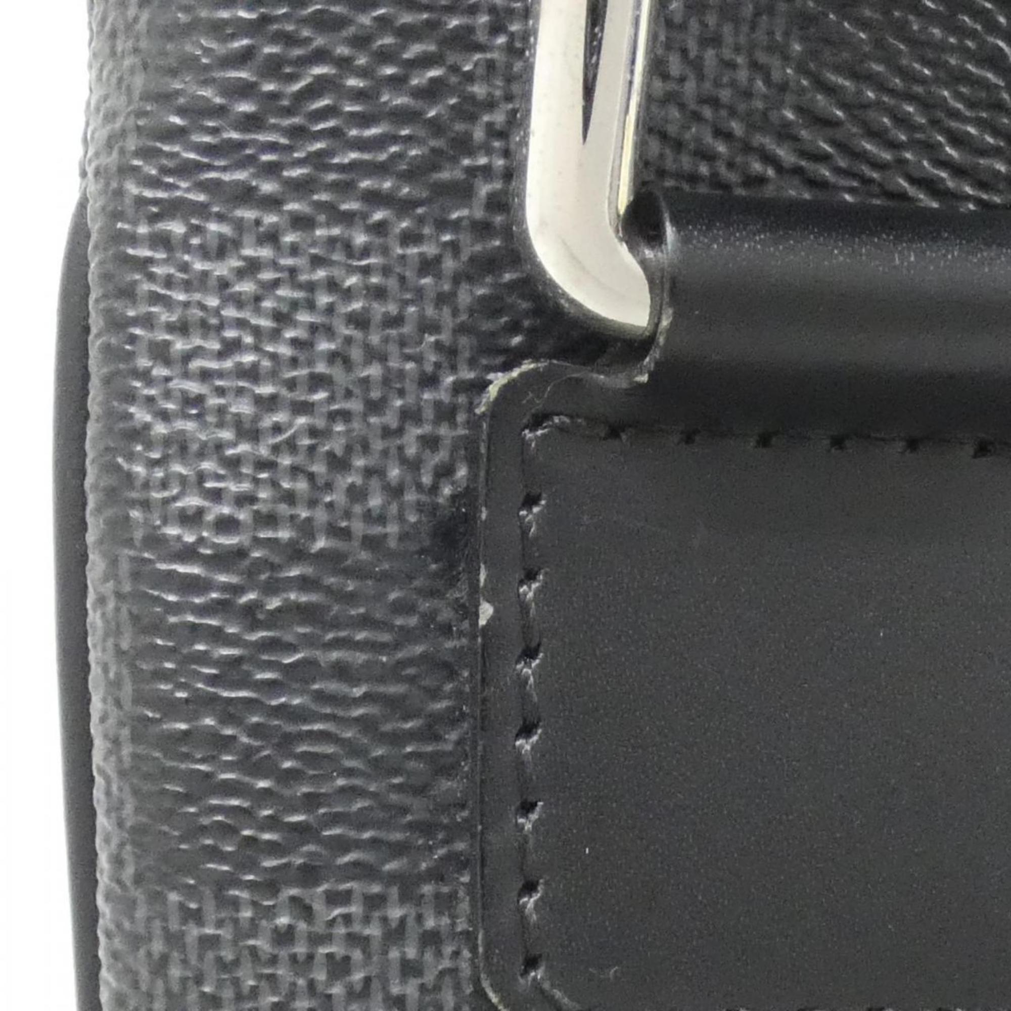 Louis Vuitton Graphite Coated Canvas Shoulder Bag (Pre-Owned)