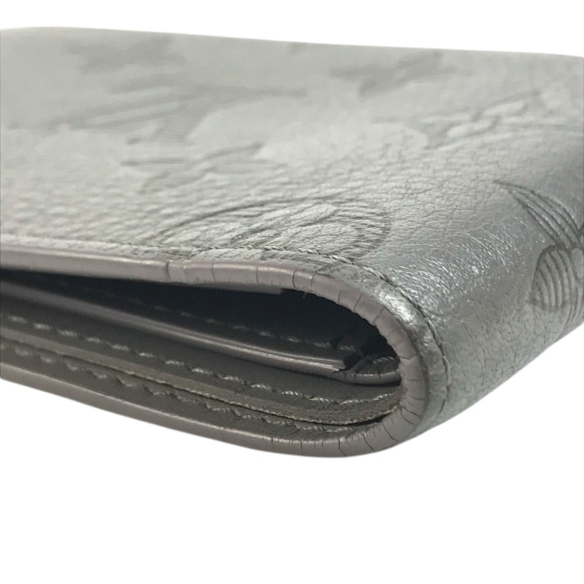 Louis Vuitton Monogram Shadow Gray Monogram Shadow Wallet (Bi-Fold) (Pre-Owned)