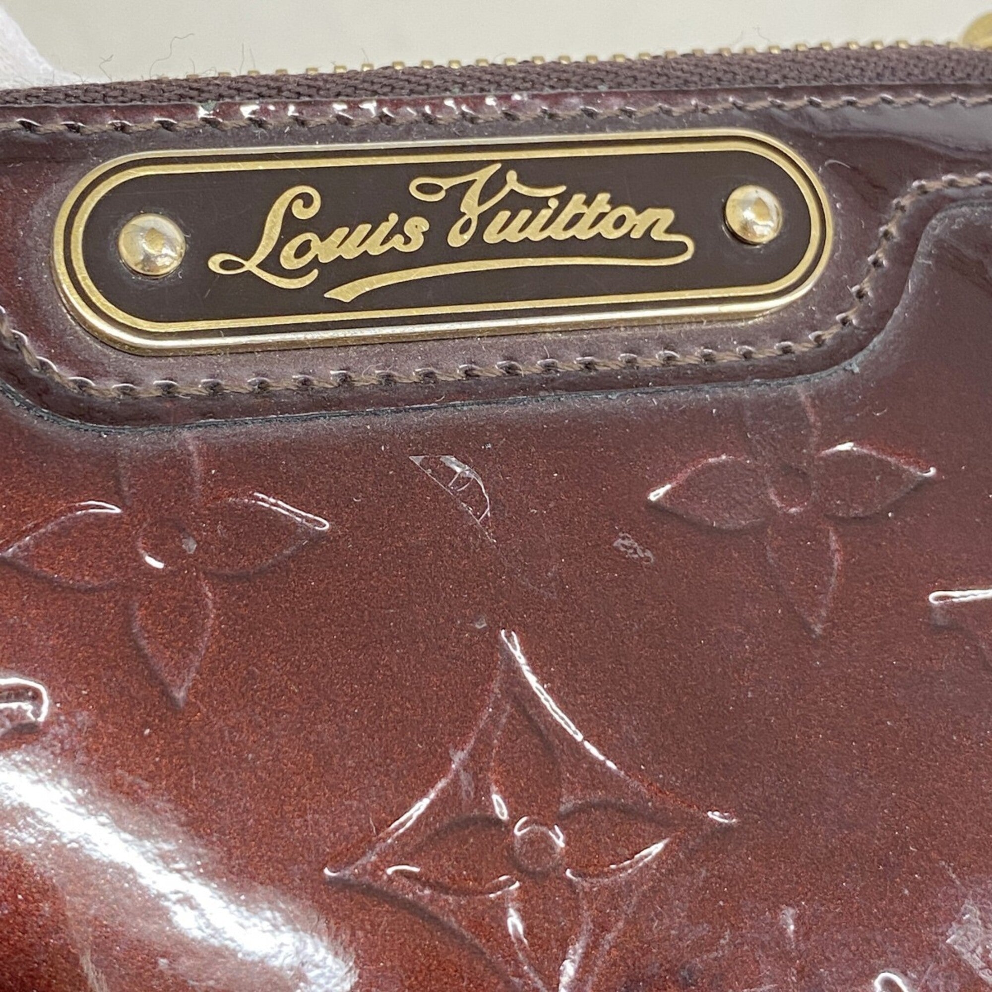 Louis Vuitton Amarante Coin Purse/Coin Case (Pre-Owned)