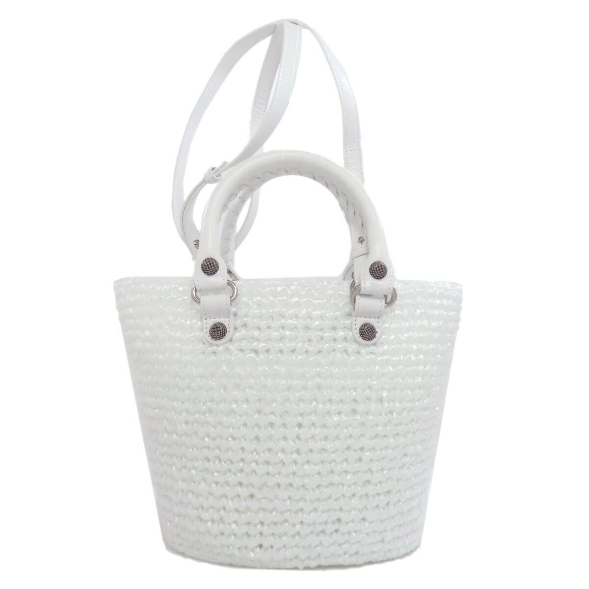 Balenciaga White Polypropylene Handbag (Pre-Owned)