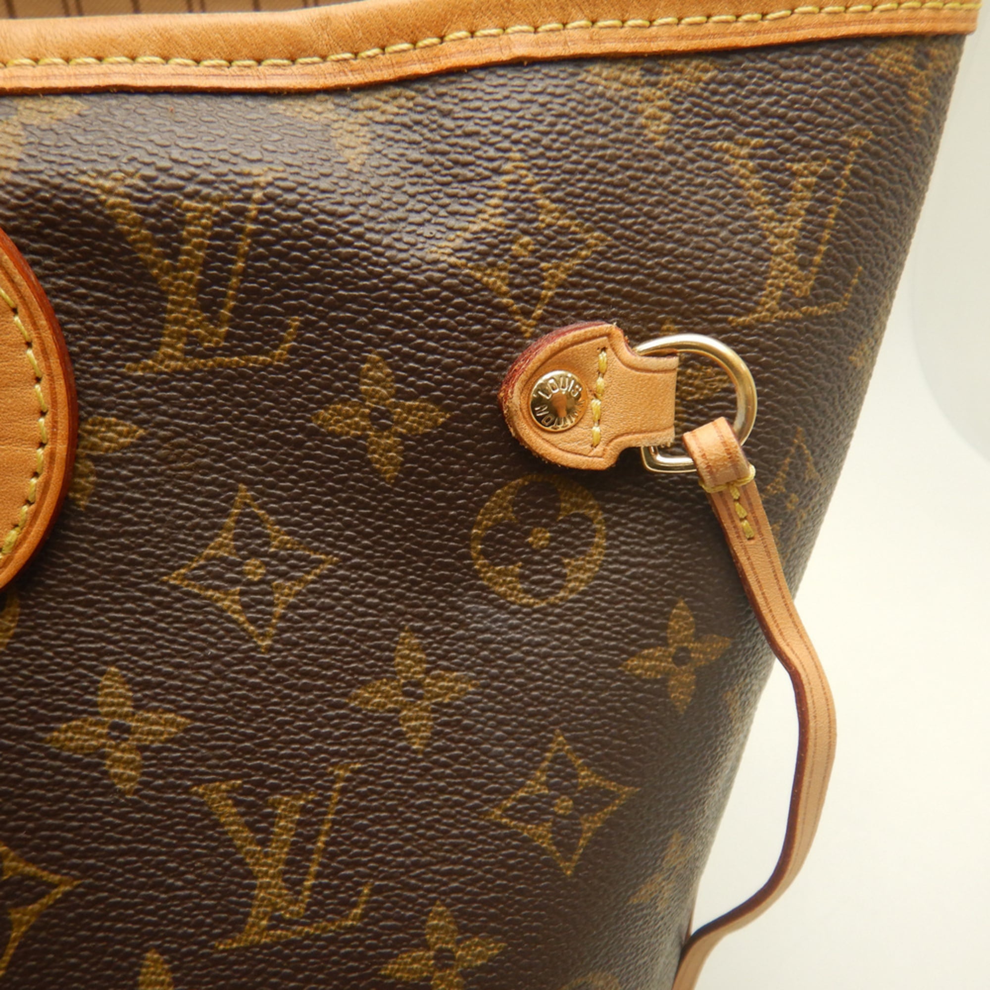 Louis Vuitton Brown Monogram Canvas Tote Bag (Pre-Owned)