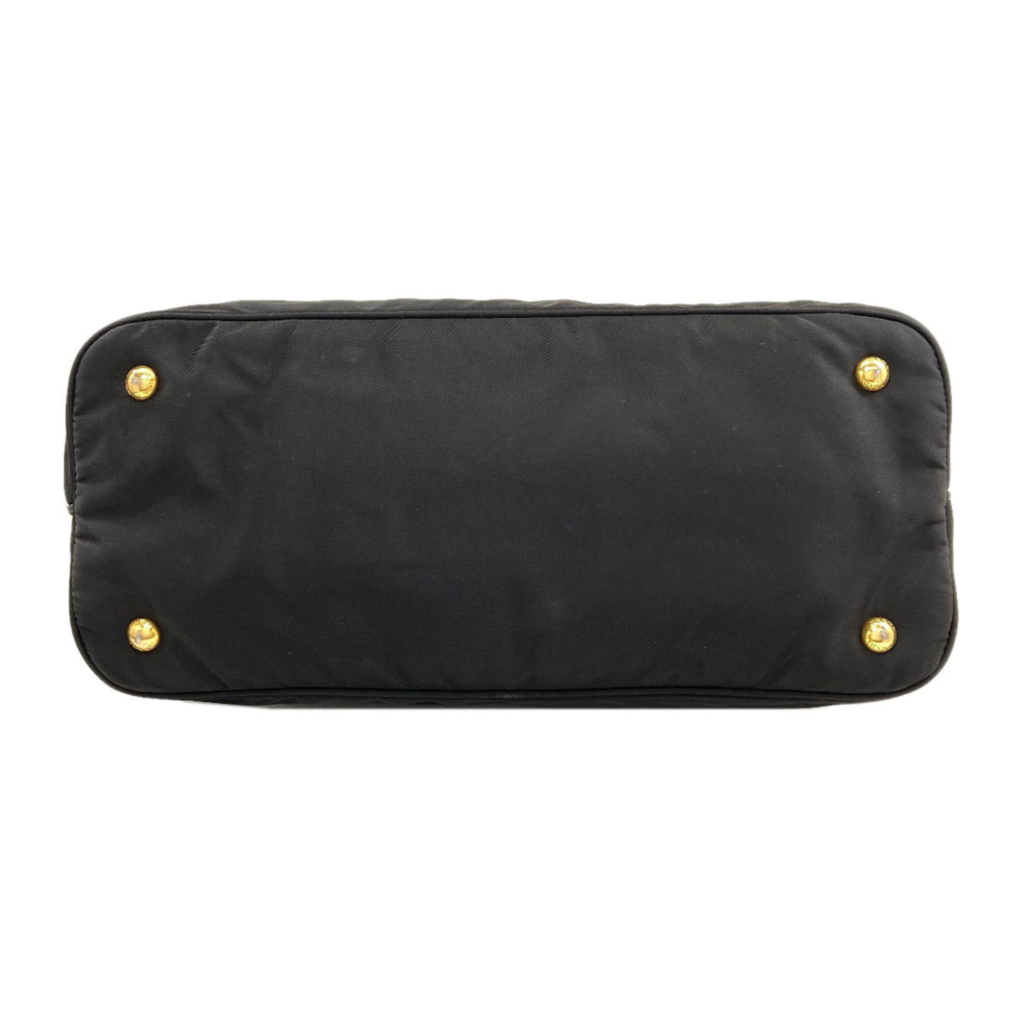Prada Black Nylon Tote Bag (Pre-Owned)