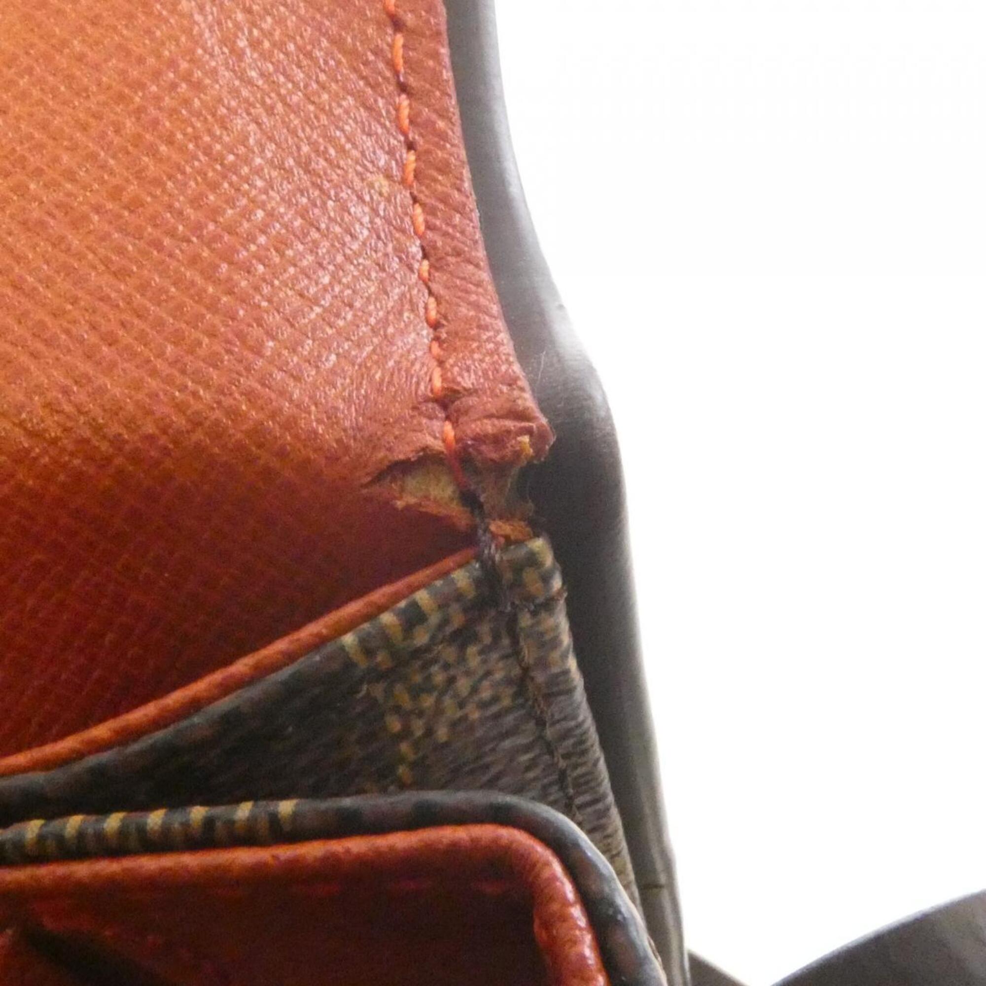Louis Vuitton Ebene Coated Canvas Shoulder Bag (Pre-Owned)