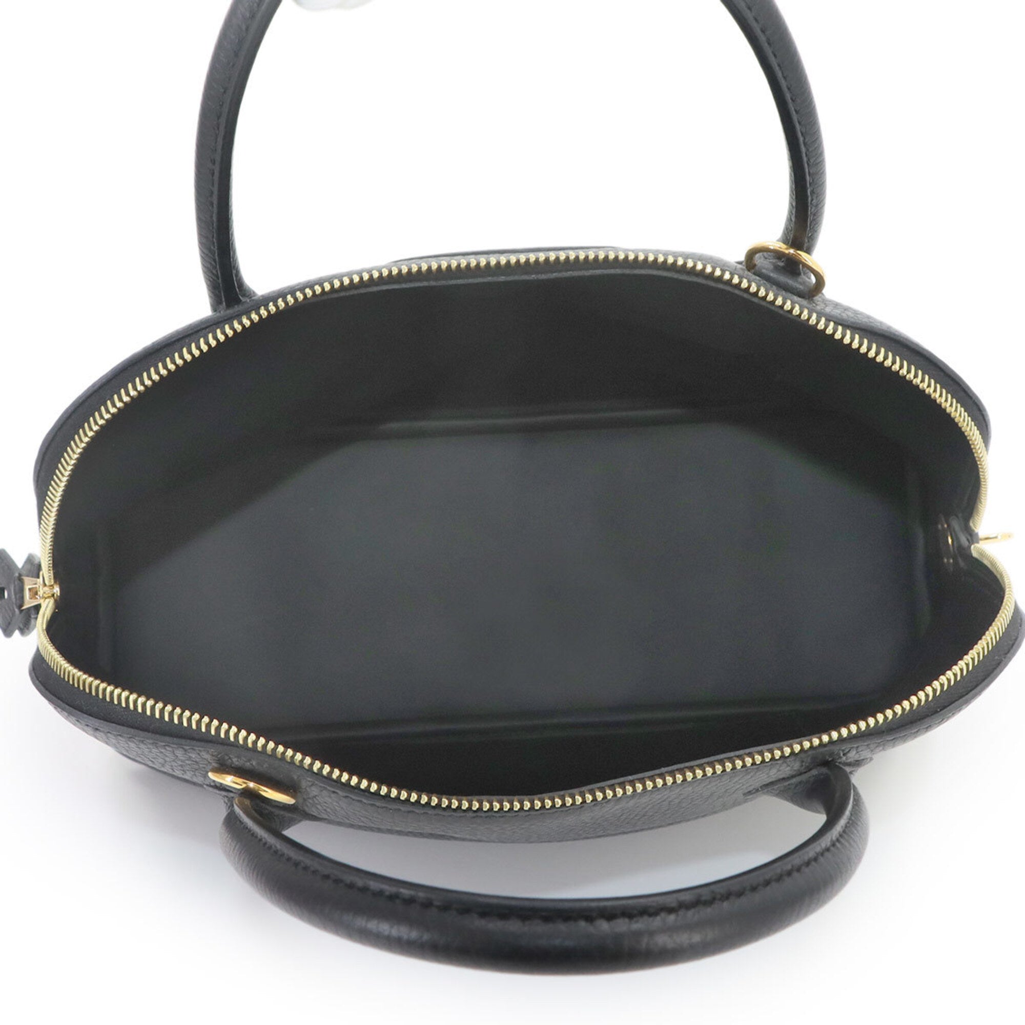 Hermes Bolide Black Taurillon Clemence Leather Handbag (Pre-Owned)