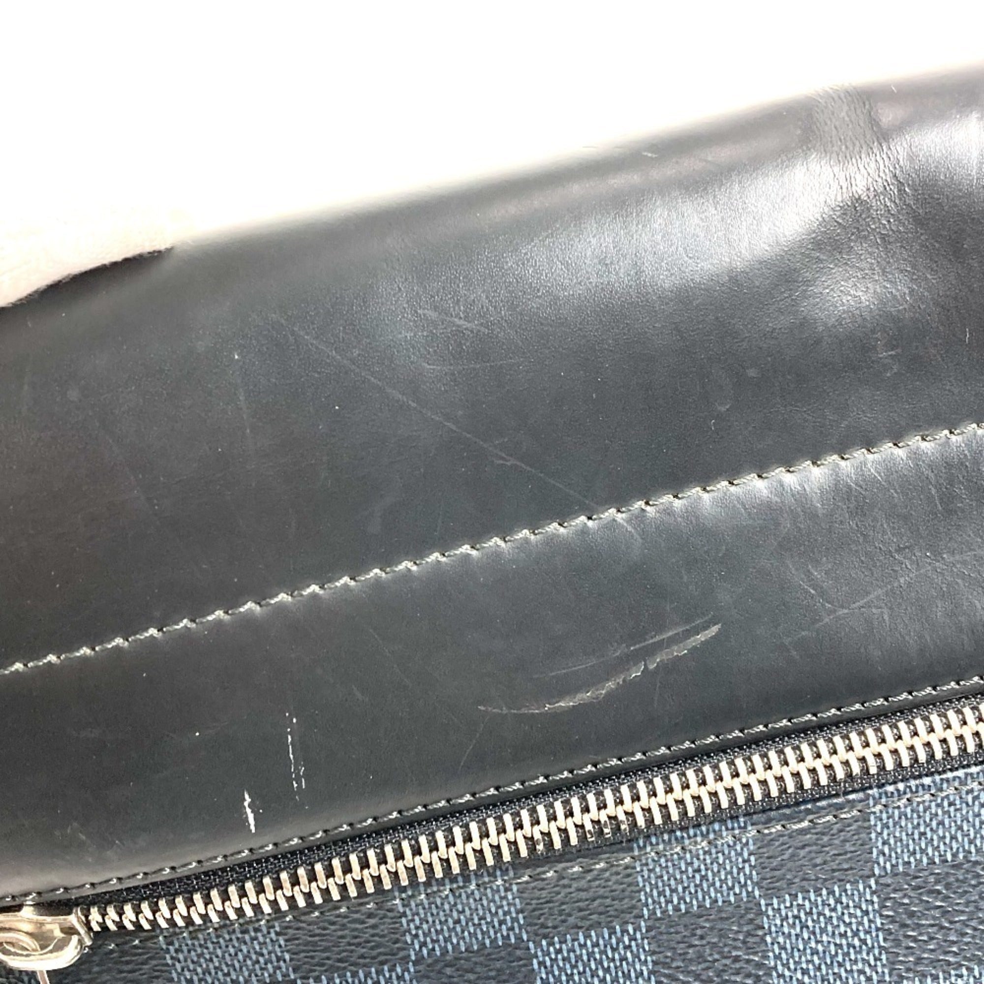 Louis Vuitton Damier Cobalt Navy Messenger Bag Shoulder Bag (Pre-Owned)