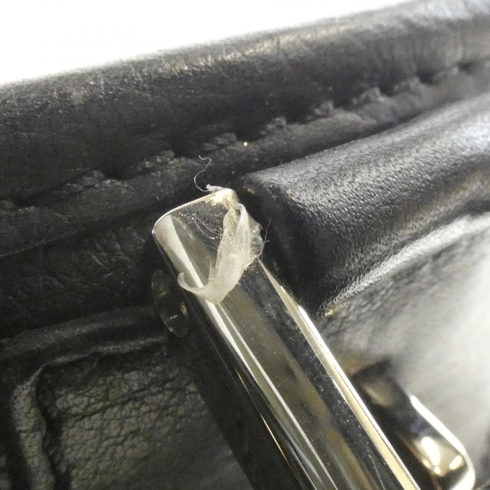 Loewe Black Leather Handbag (Pre-Owned)