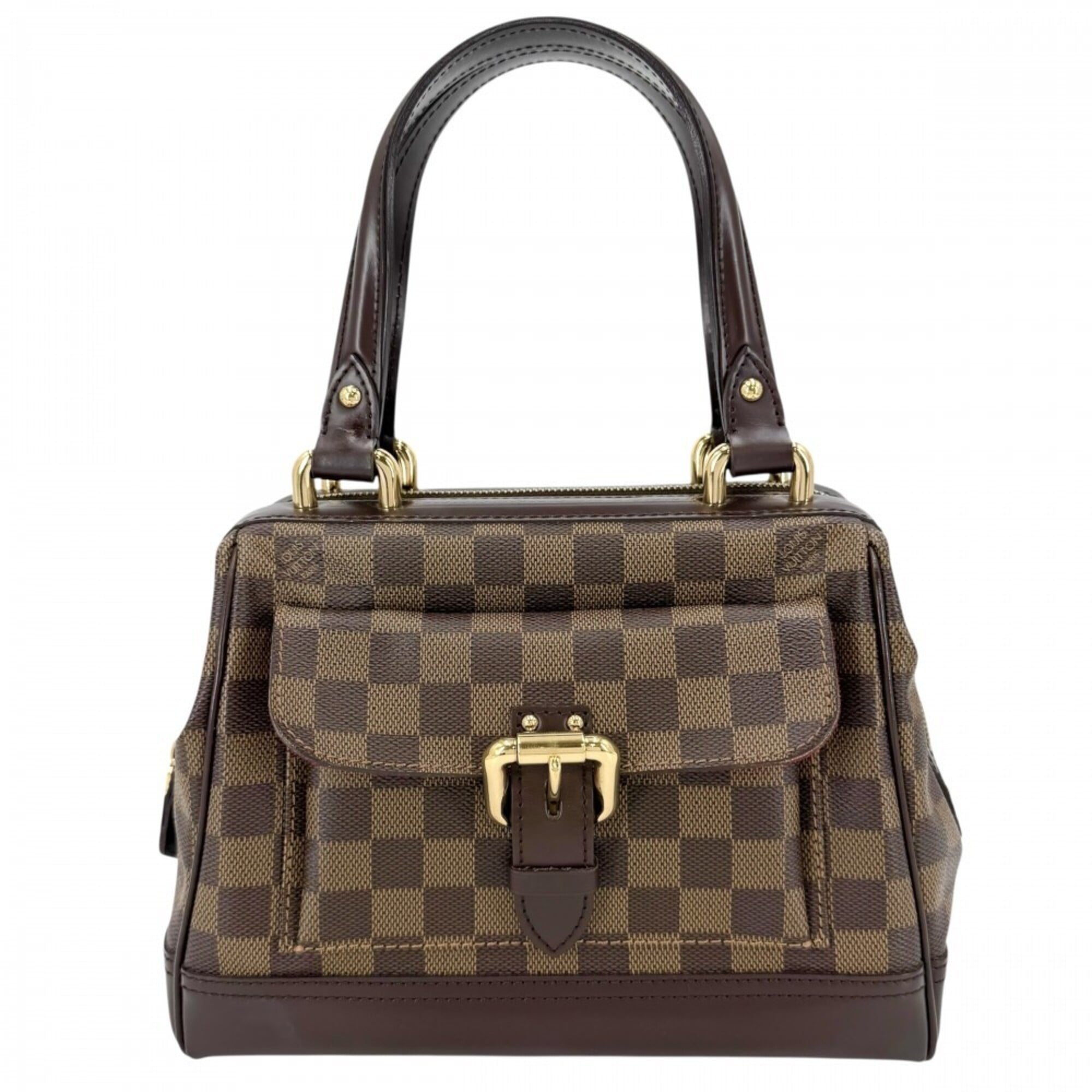 Louis Vuitton Brown Damier Canvas Handbag (Pre-Owned)