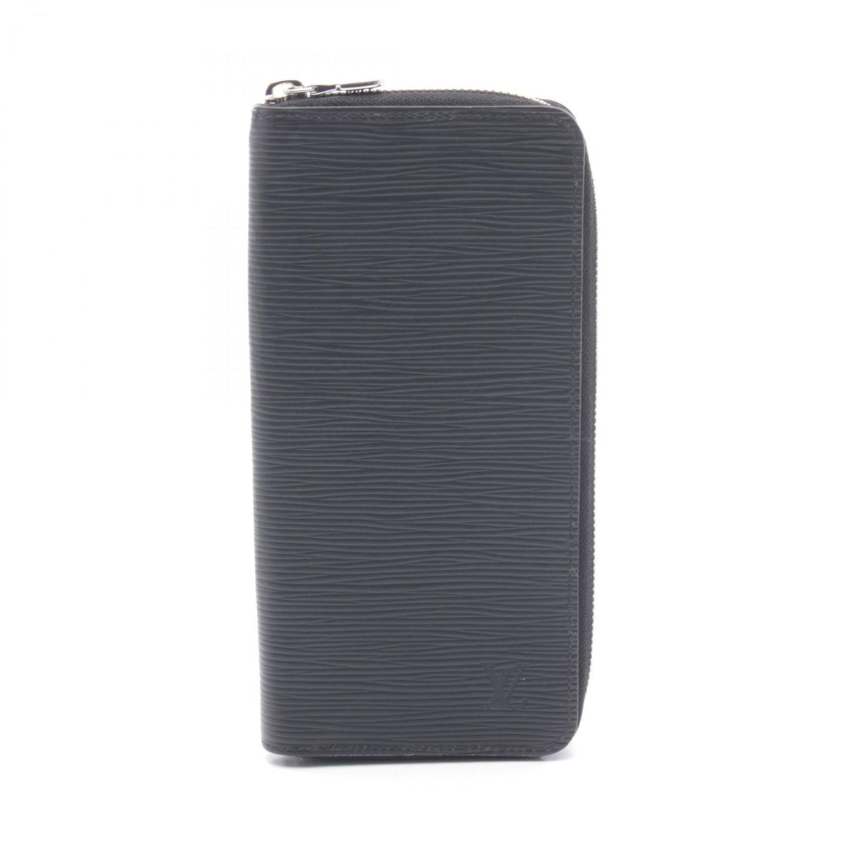 Louis Vuitton Black Noir Epi Leather Long Wallet (Bi-Fold) (Pre-Owned)