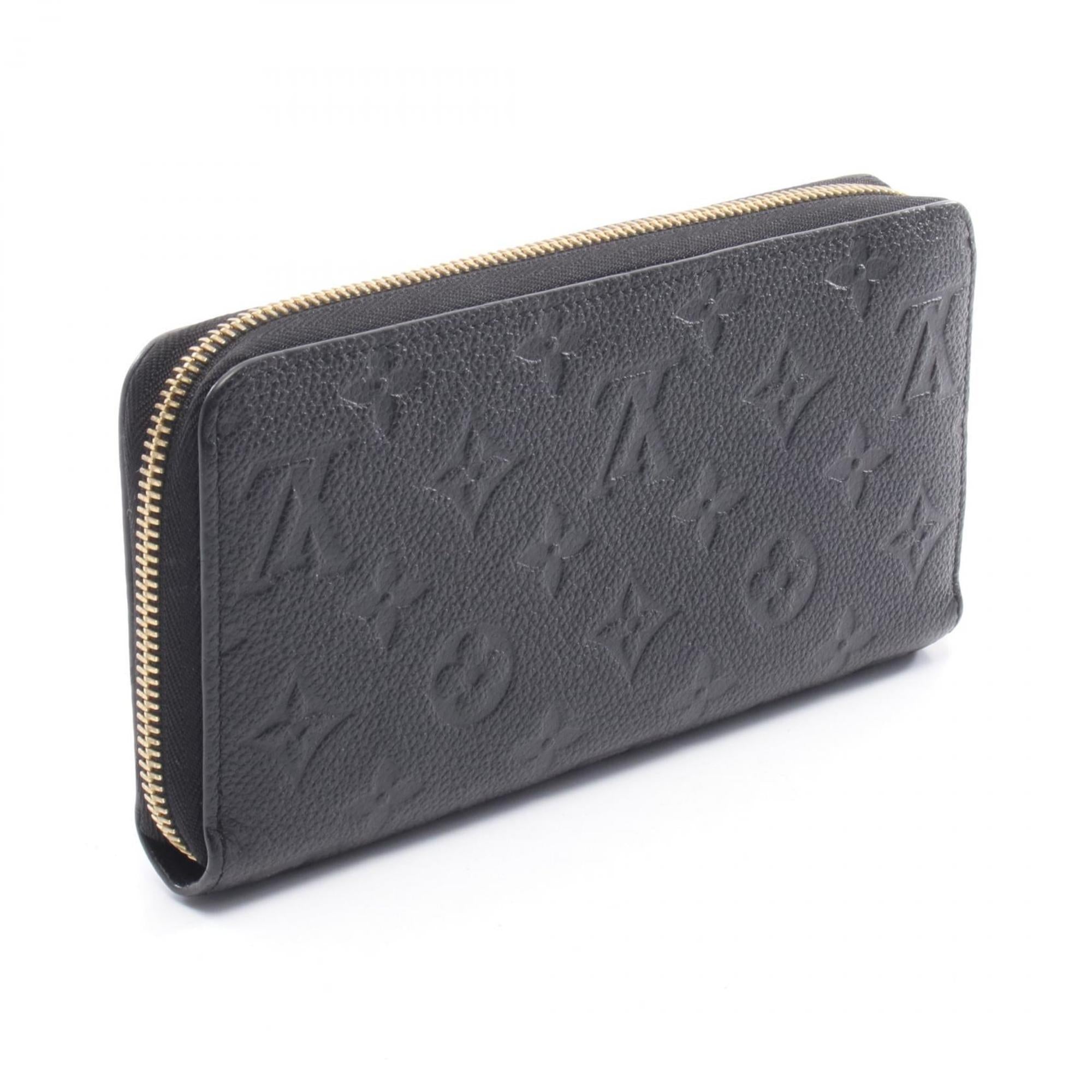 Louis Vuitton Infini Navy Monogram Empreinte Long Wallet (Bi-Fold) (Pre-Owned)
