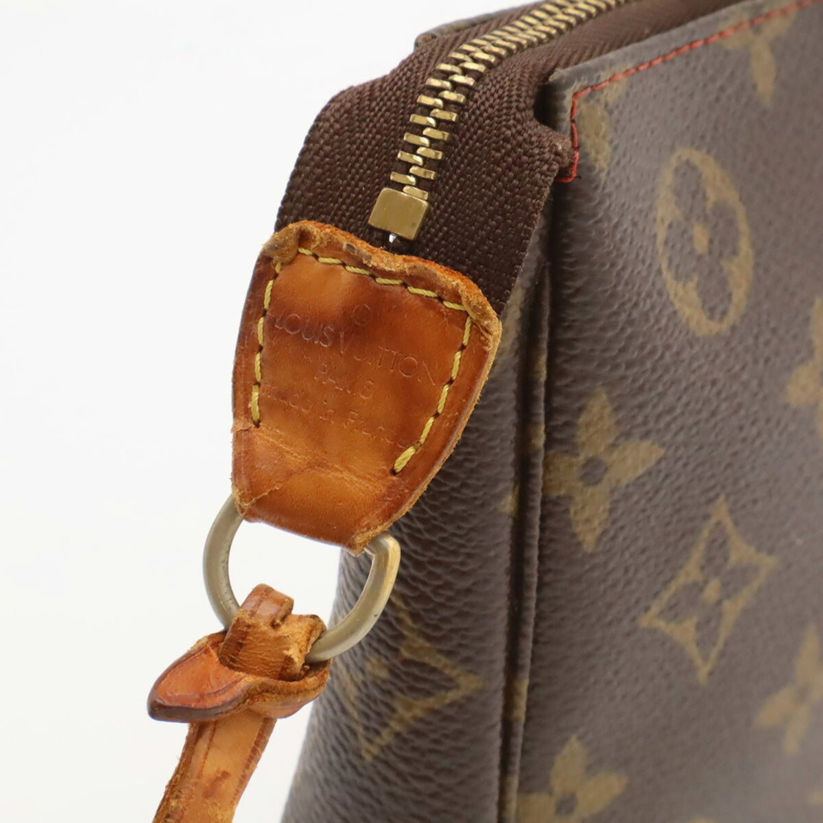 Louis Vuitton Brown Monogram Cherry Monogram Handbag Pochette (Pre-Owned)