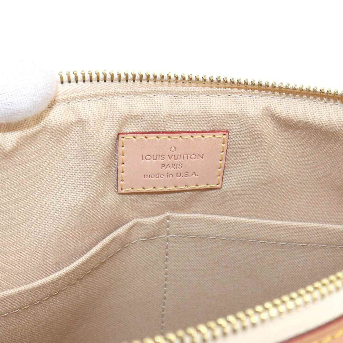Louis Vuitton Damier Azur Damier Azur Canvas Shoulder Bag (Pre-Owned)