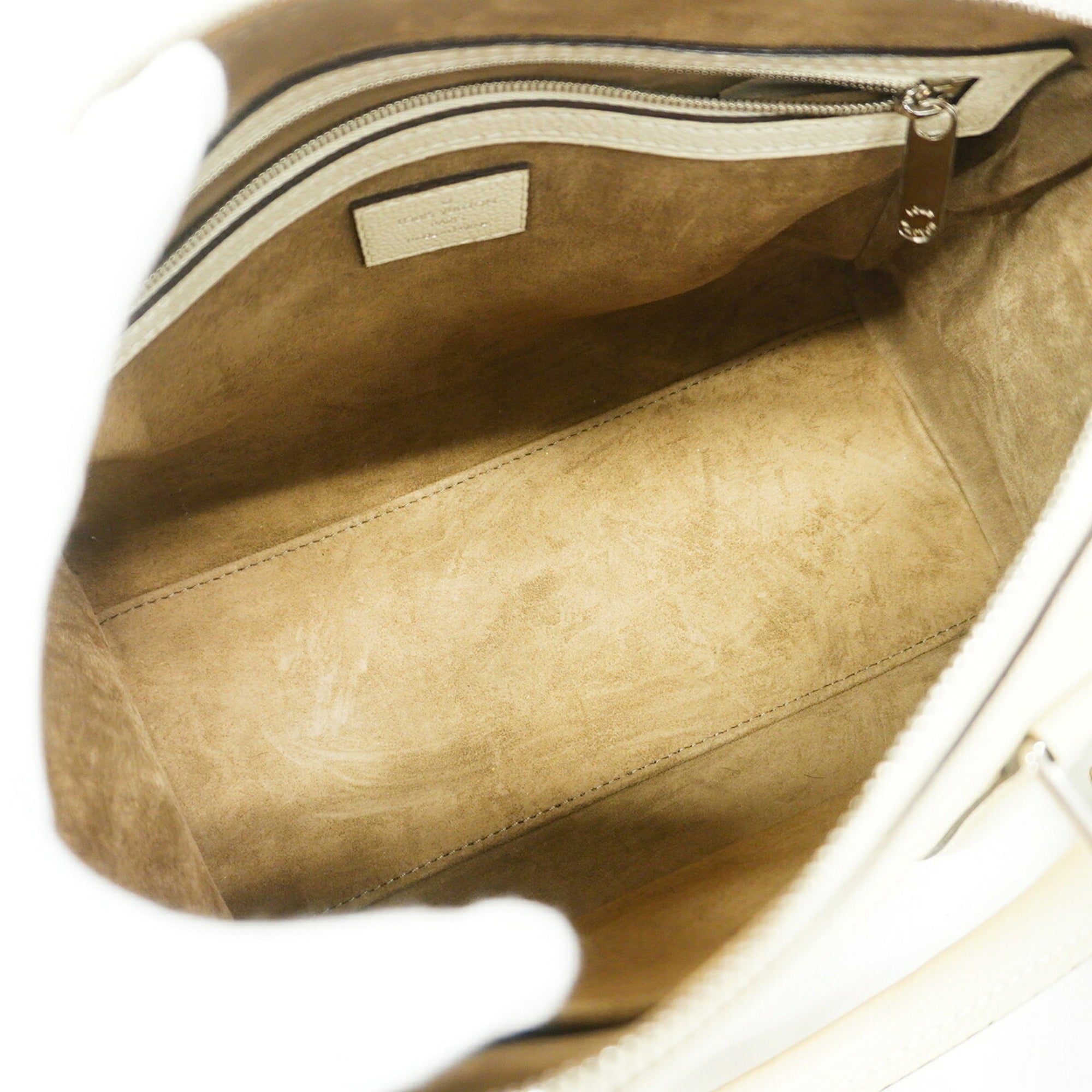 Louis Vuitton White Handbag (Pre-Owned)
