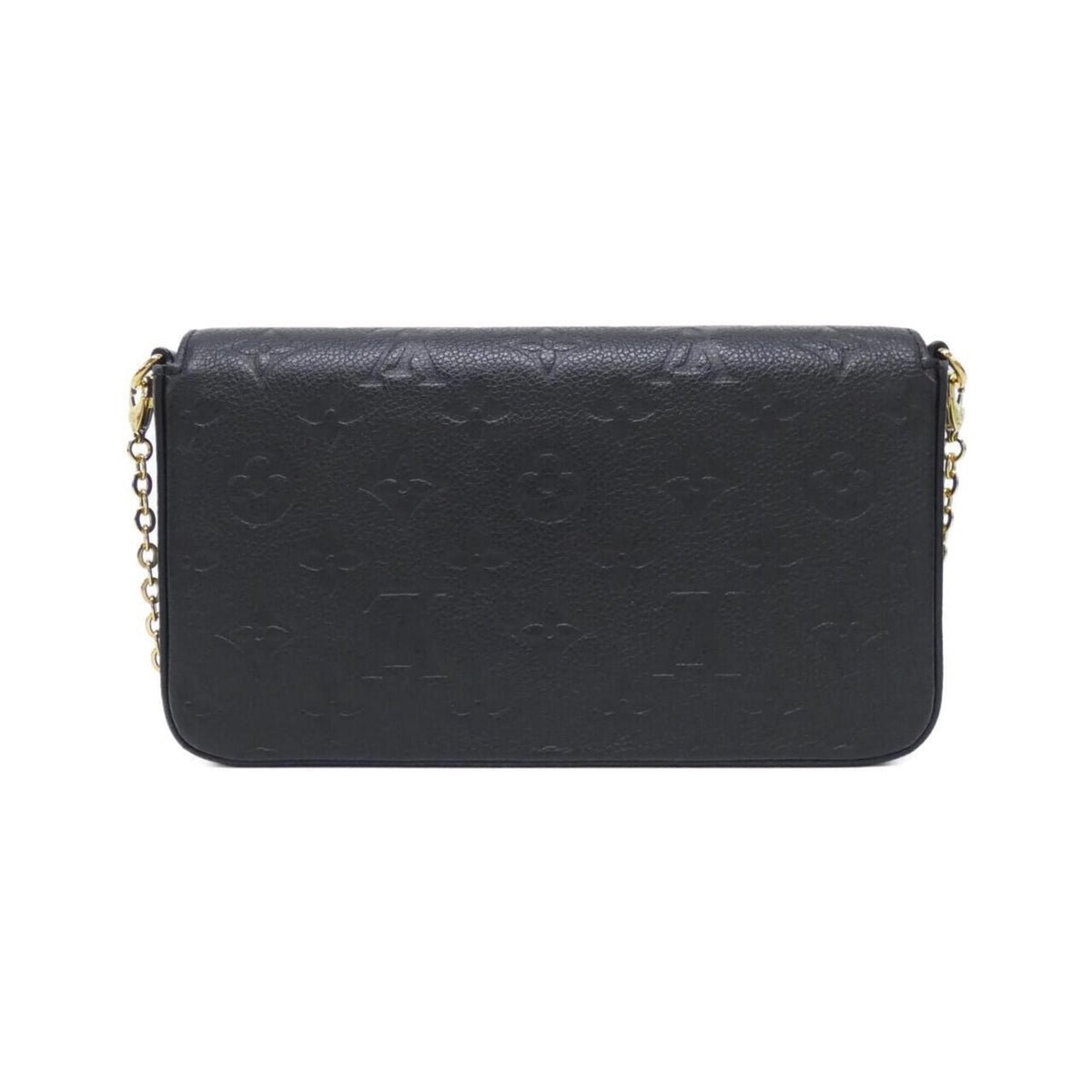 Louis Vuitton Black Monogram Empreinte Pochette Shoulder Bag (Pre-Owned)