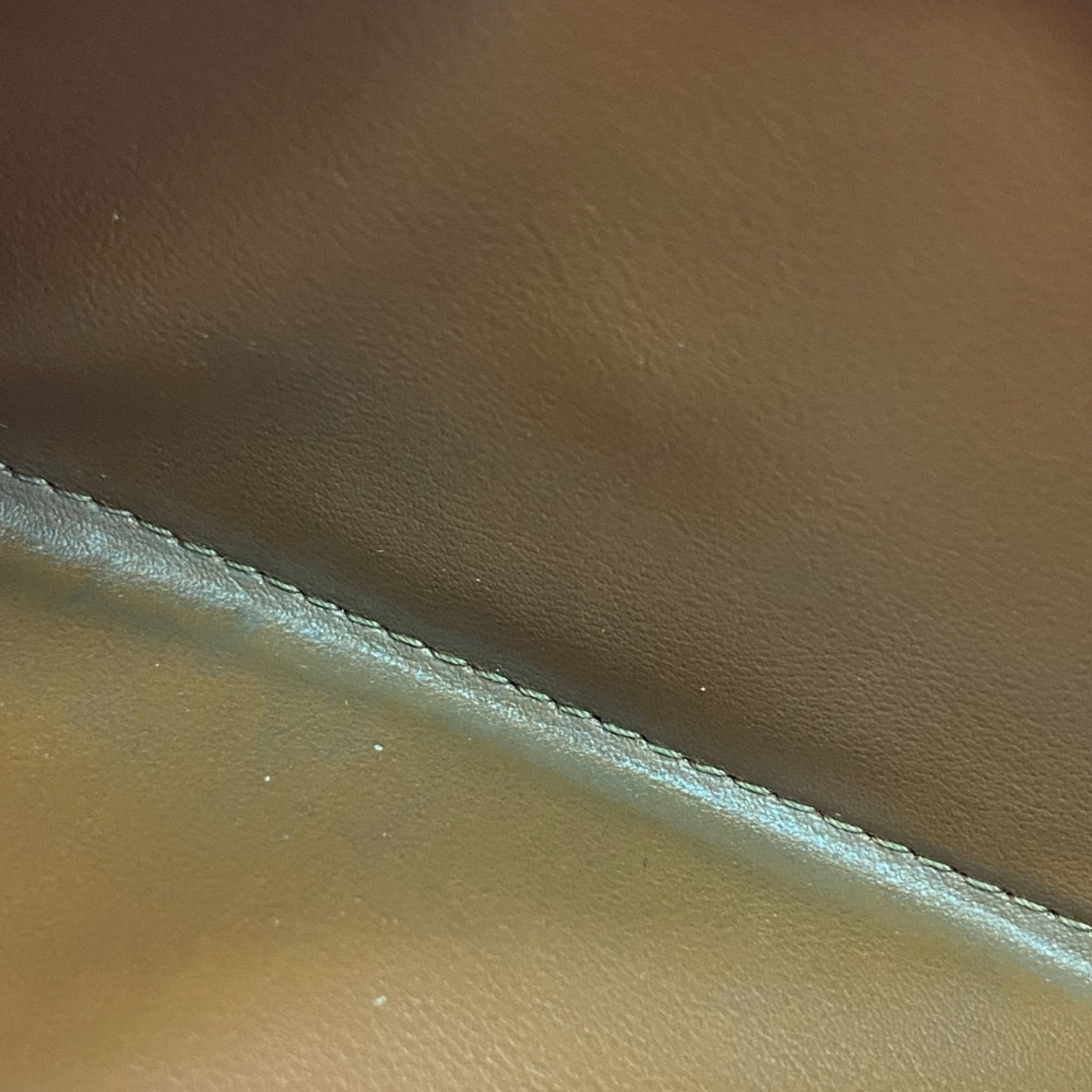 Louis Vuitton Brown Leather Long Wallet (Bi-Fold) (Pre-Owned)
