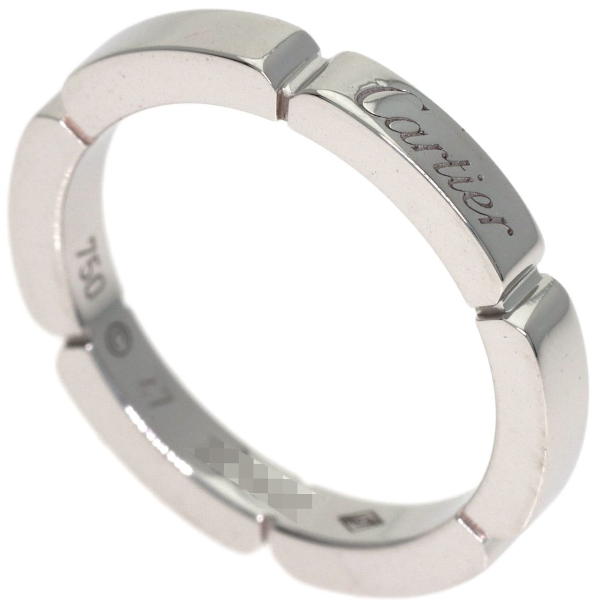 Cartier White Gold (18K) Band Ring (Pre-Owned)