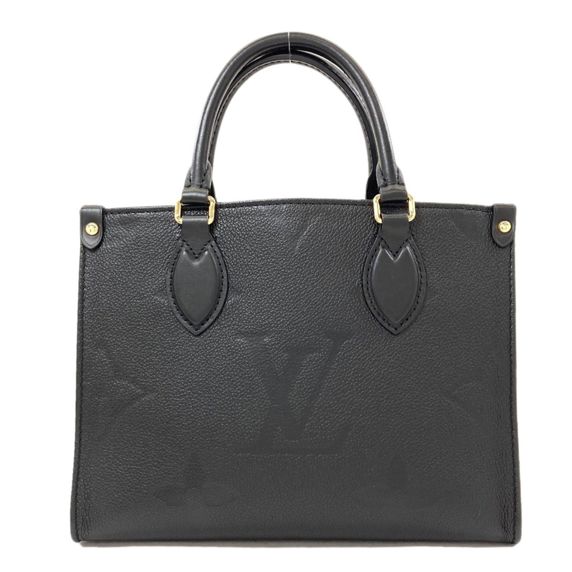 Louis Vuitton Black Monogram Empreinte Handbag (Pre-Owned)