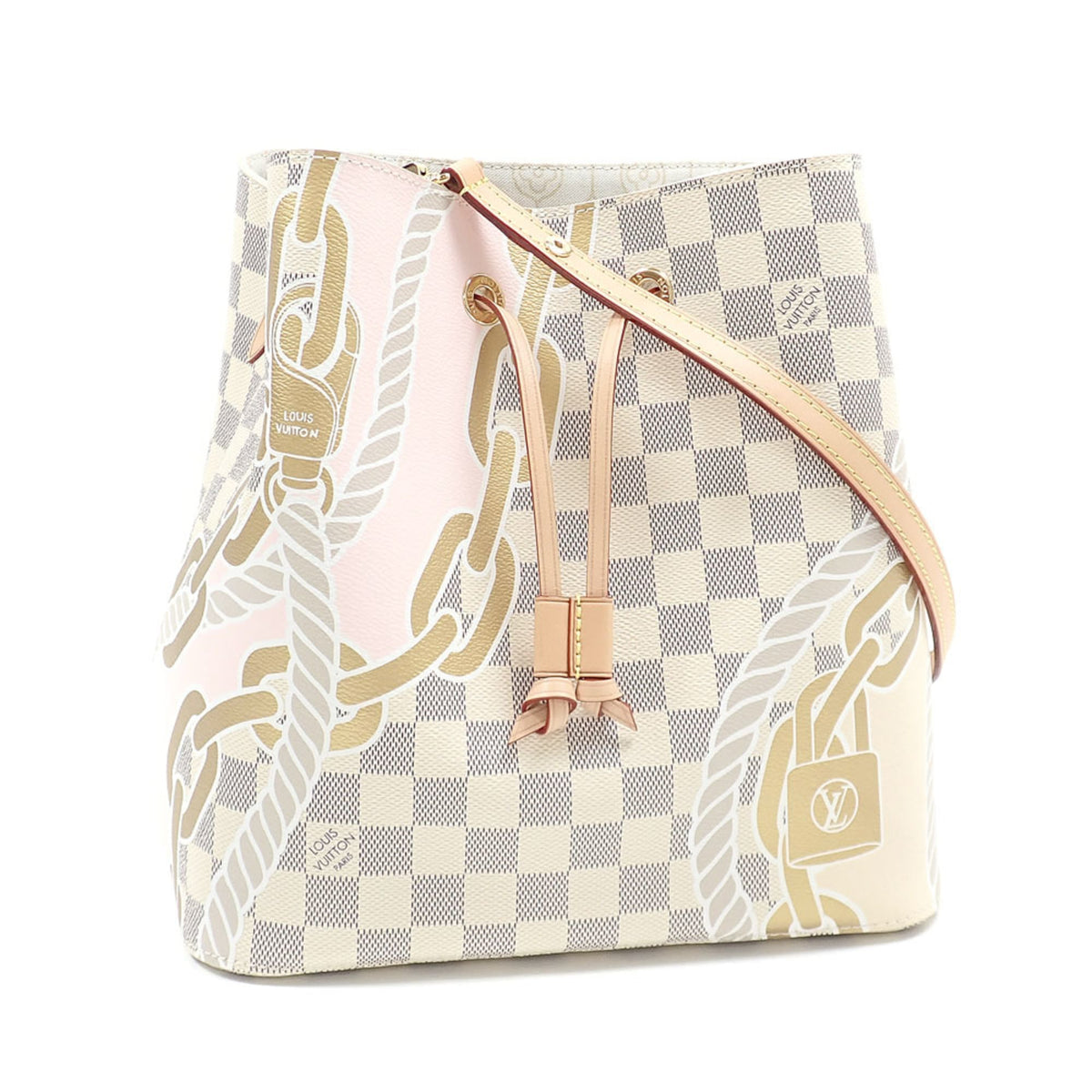 Louis Vuitton Damier Azur Damier Azur Shoulder Bag (Pre-Owned)