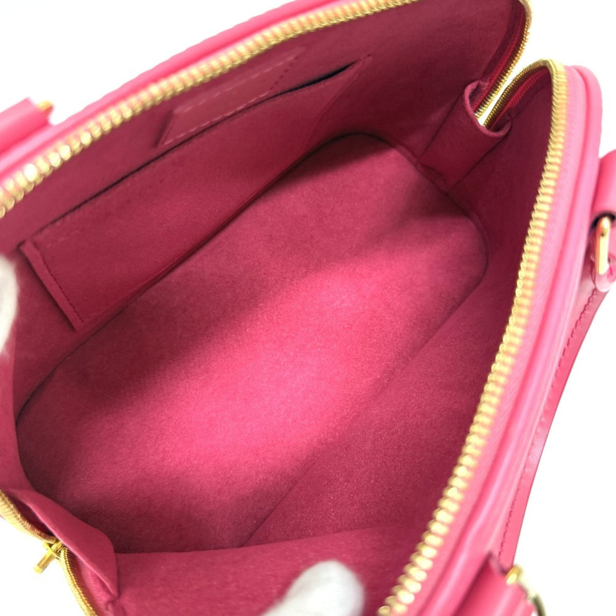 Louis Vuitton Pink Leather Handbag (Pre-Owned)