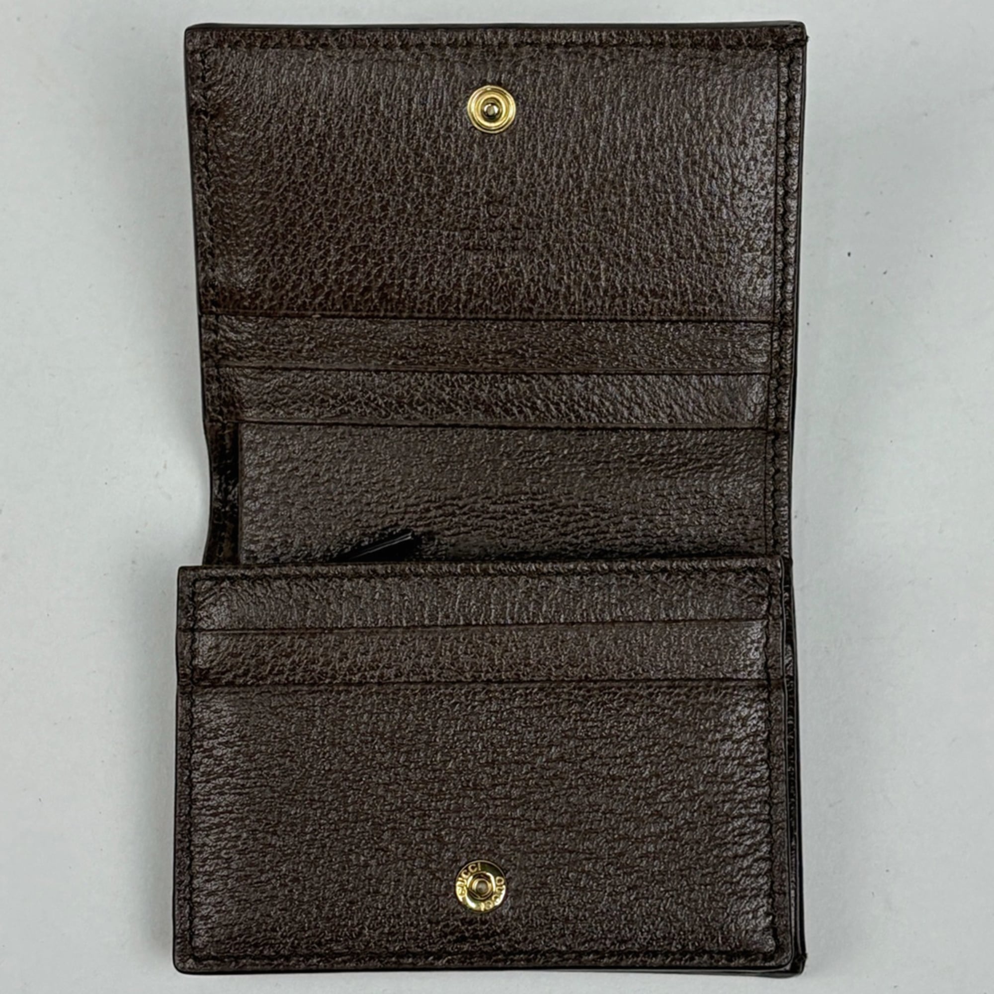 Gucci Brown Gg Supreme Wallet (Bi-Fold) (Pre-Owned)