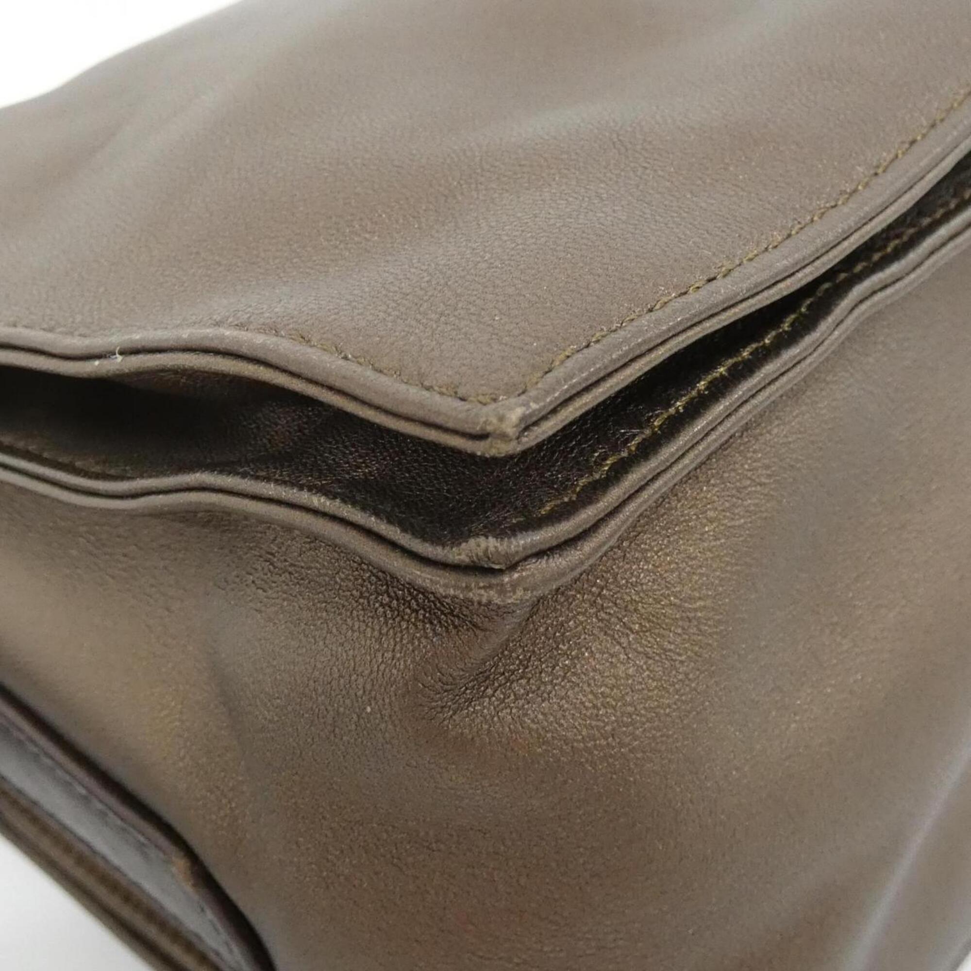 Loewe Flamenco Bronze Shoulder Bag (Pre-Owned)