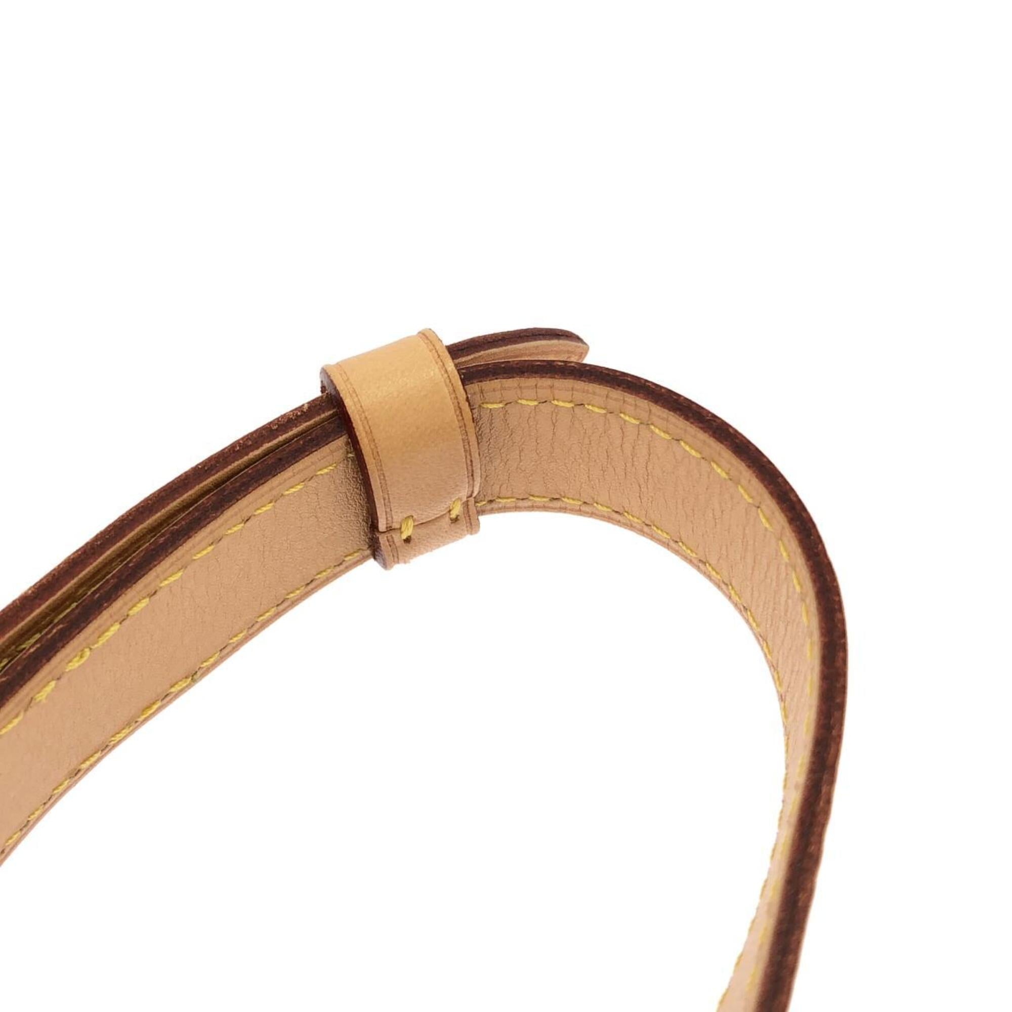 Louis Vuitton Brown Coated Canvas Shoulder Bag (Pre-Owned)
