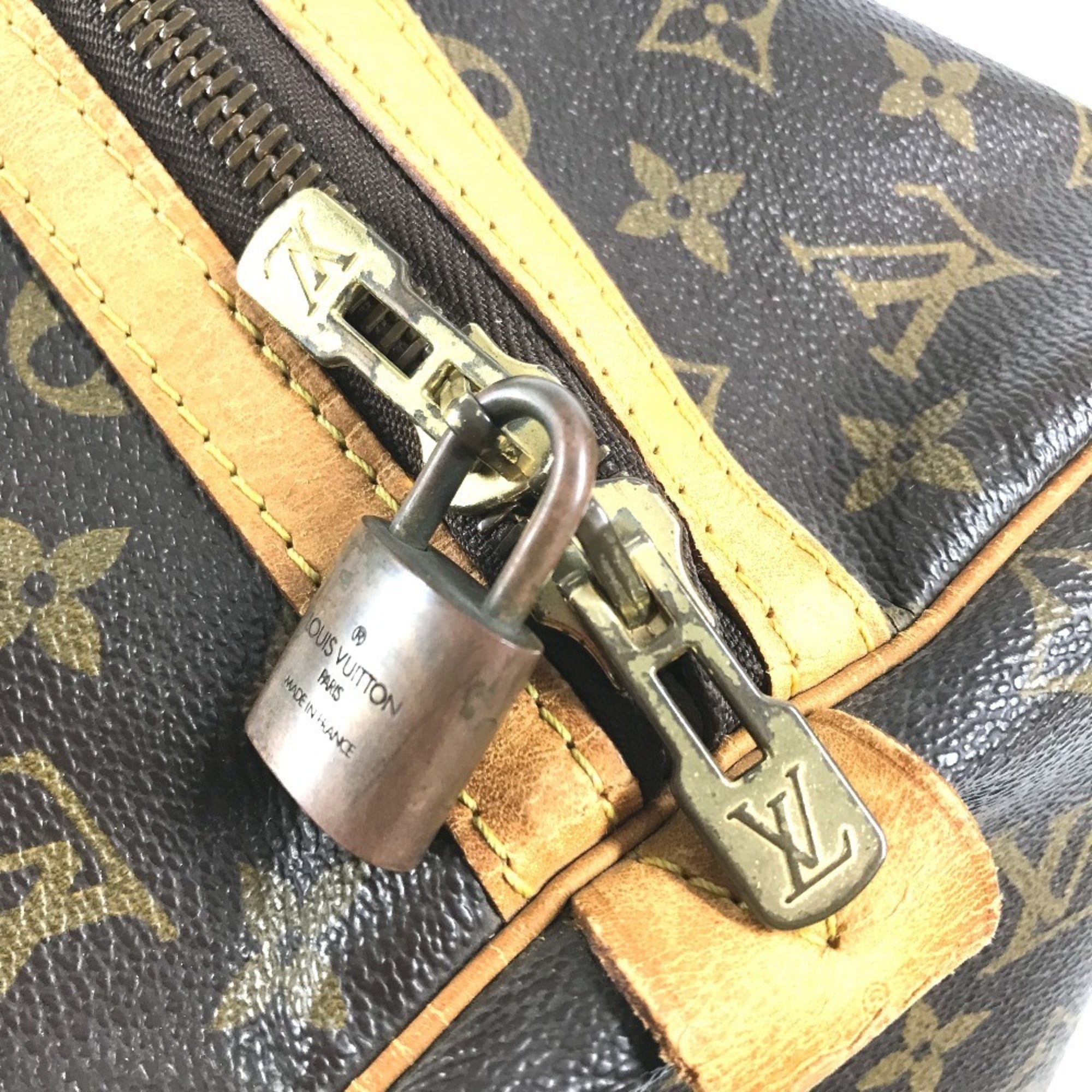 Louis Vuitton Brown Monogram Boston Bag (Pre-Owned)
