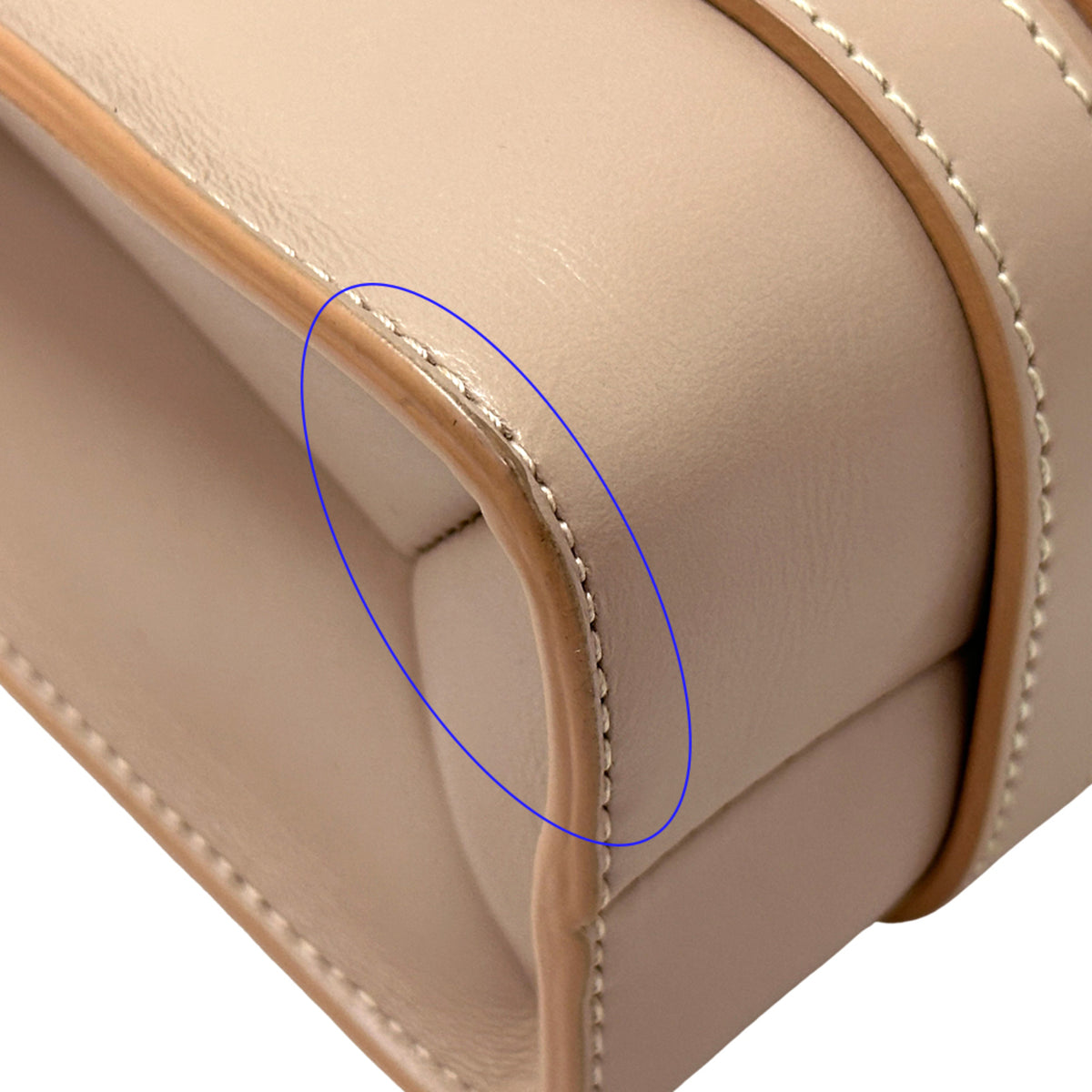 Chloé Pink Leather Handbag Shoulder Bag Tote Bag (Pre-Owned)
