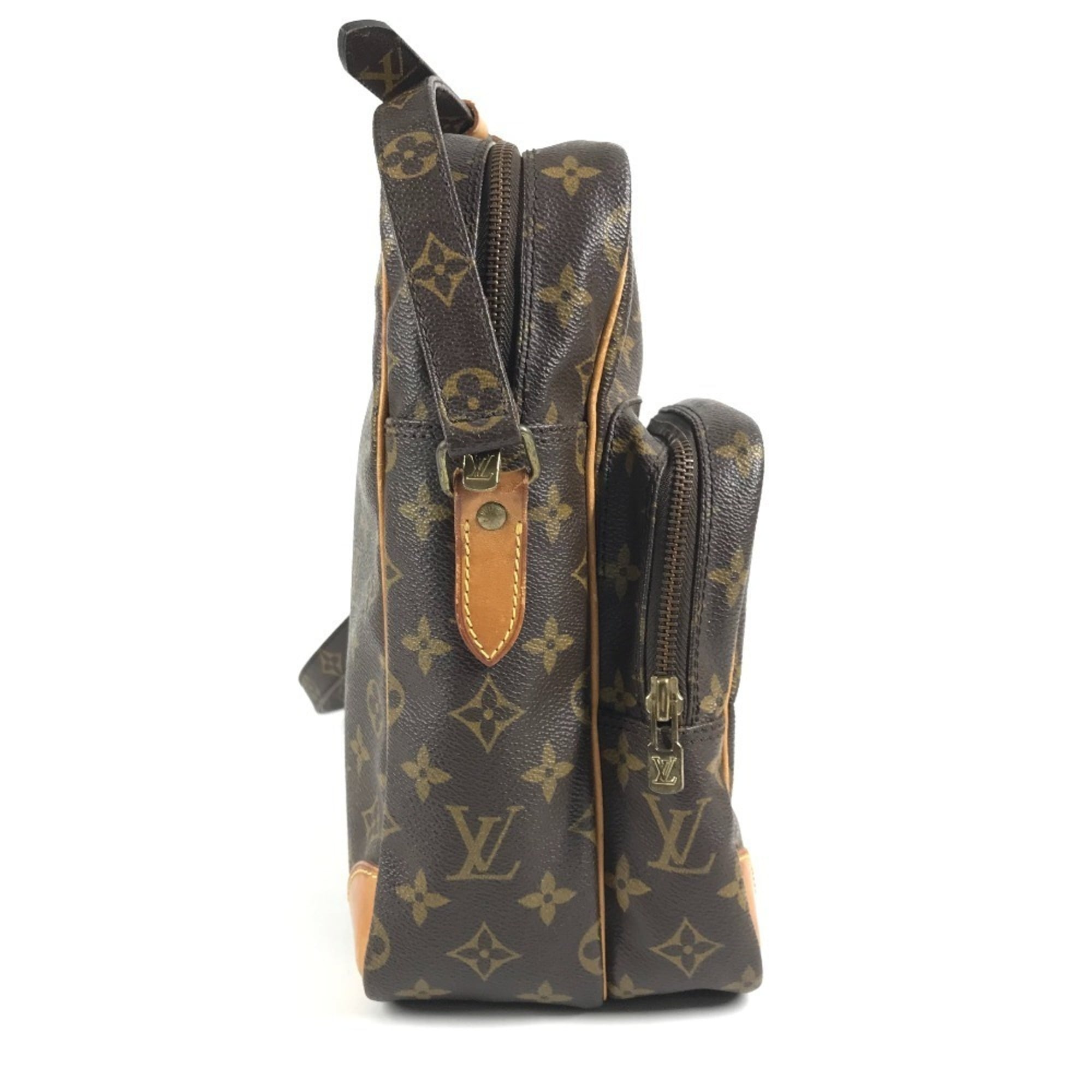 Louis Vuitton Brown Monogram Monogram Pochette Shoulder Bag (Pre-Owned)