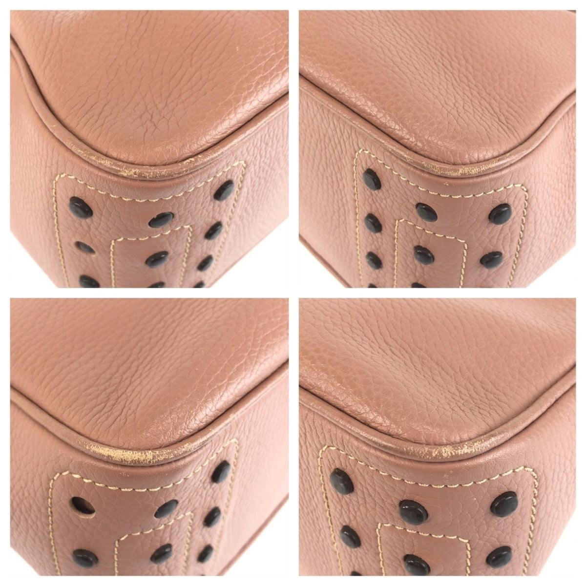 Tod's Dusty Pink Pink Leather Handbag Shoulder Bag (Pre-Owned)