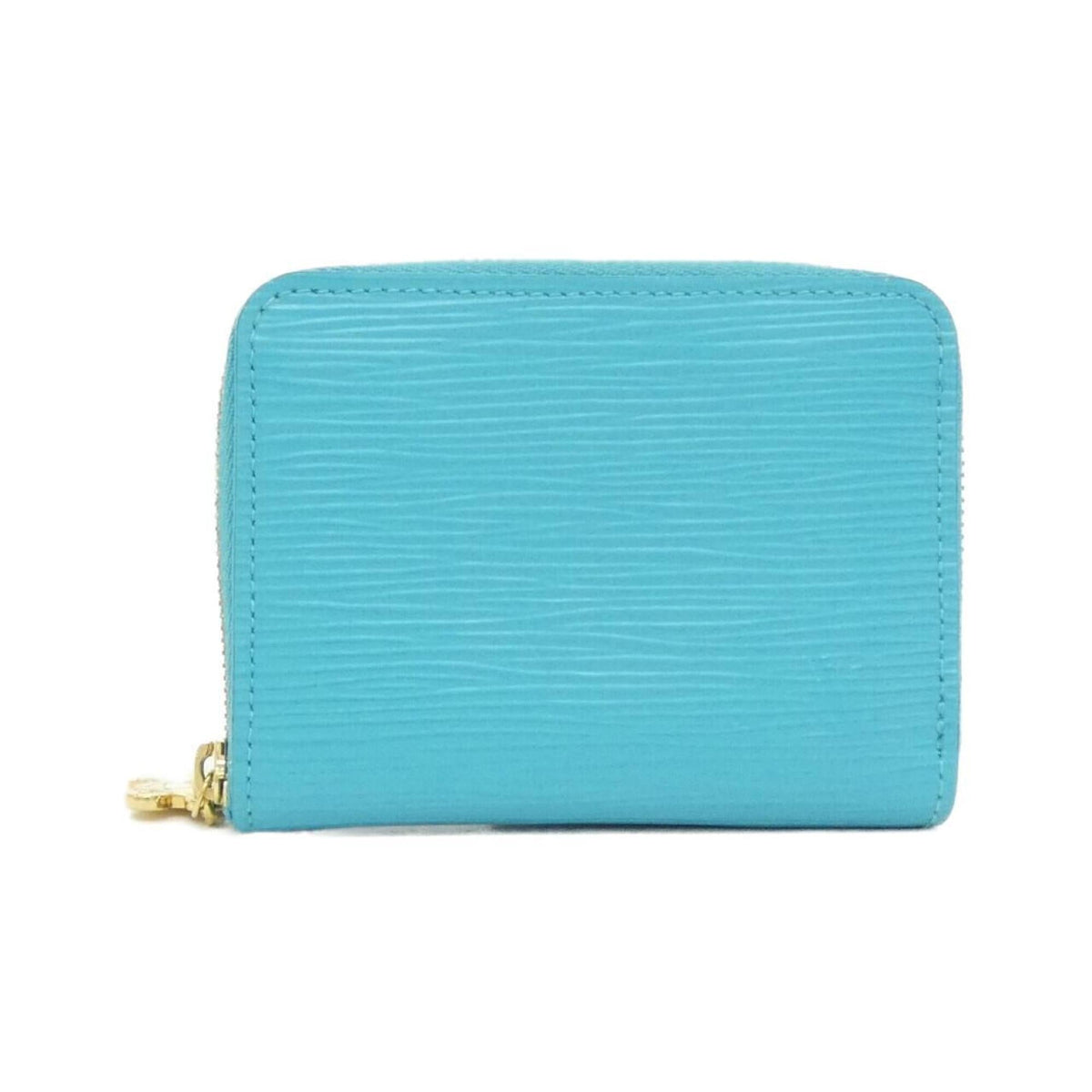 Louis Vuitton Blue Leather Coin Purse/Coin Case (Pre-Owned)