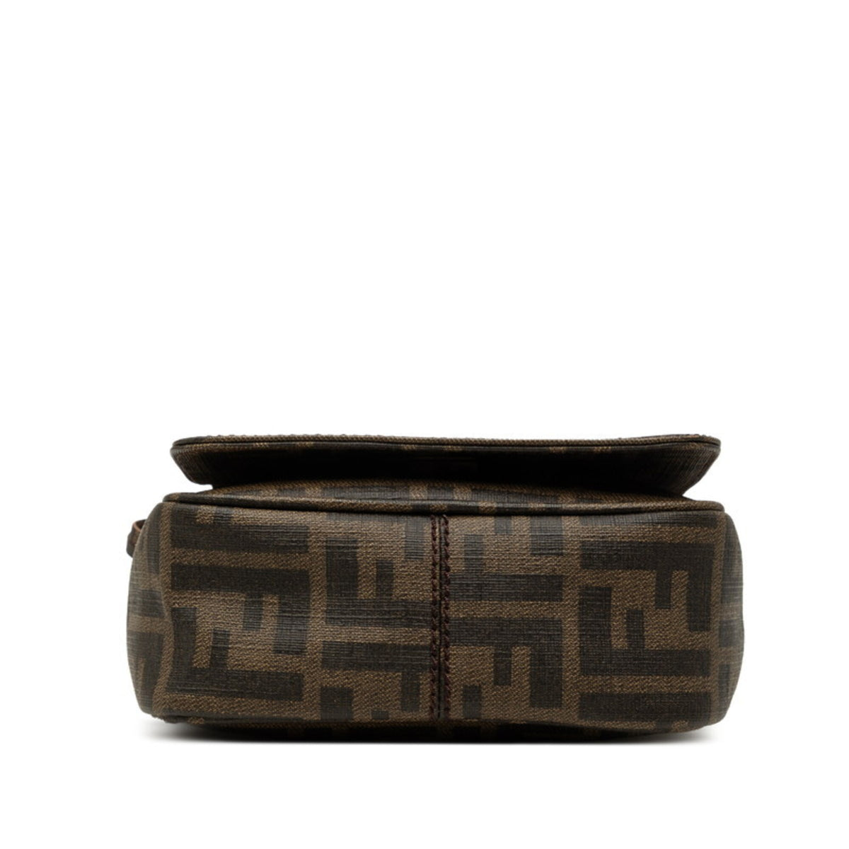 Fendi Brown Pvc Shoulder Bag (Pre-Owned)