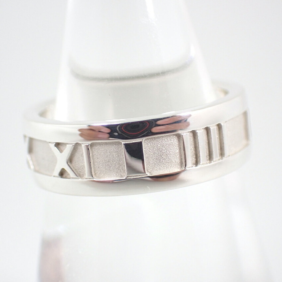 Tiffany Silver Sterling Silver 925 Band Ring (Pre-Owned)
