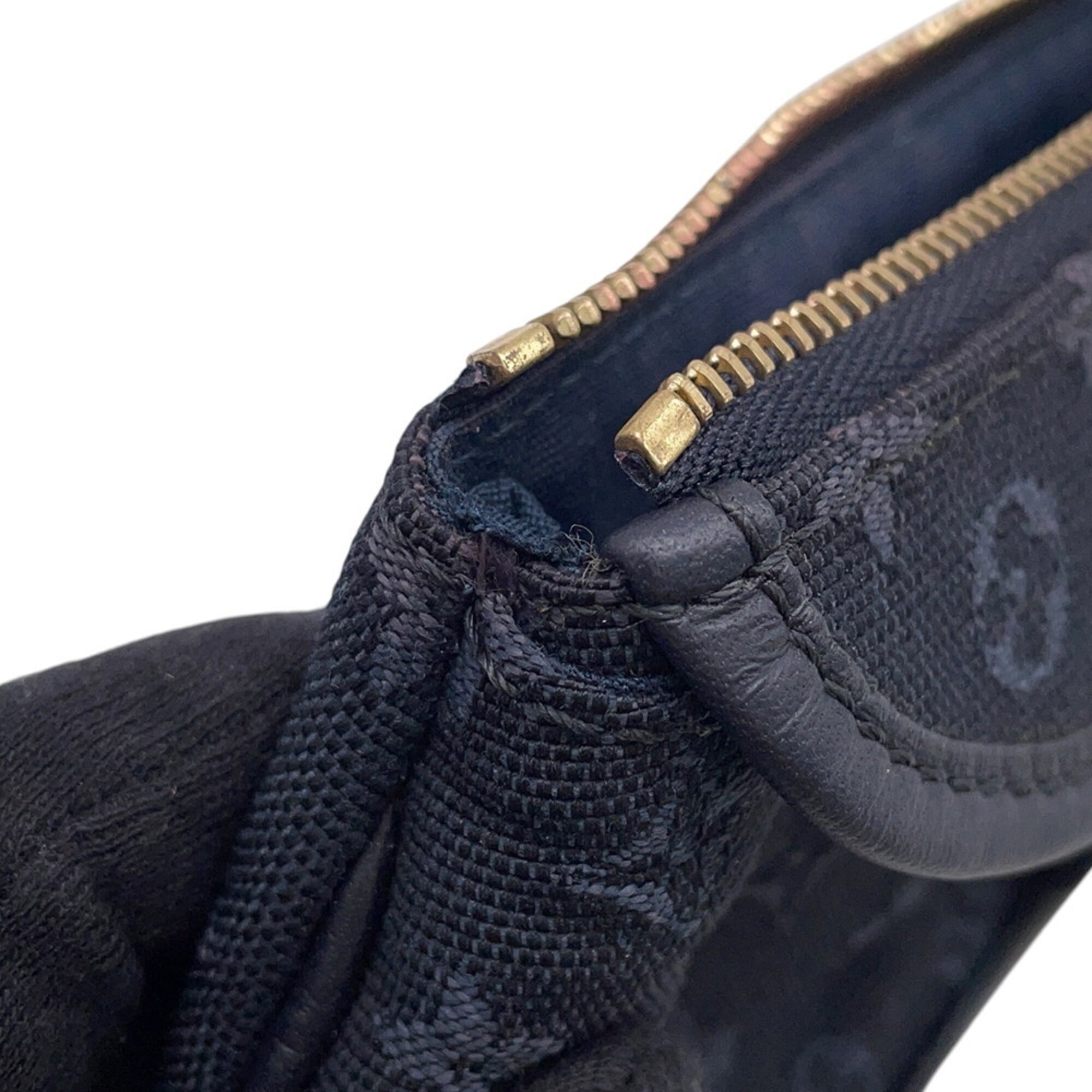 Louis Vuitton Blue Monogram Mini Pouch (Pre-Owned)