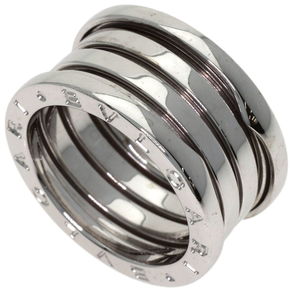 Bvlgari White Gold (18K) Band Ring (Pre-Owned)