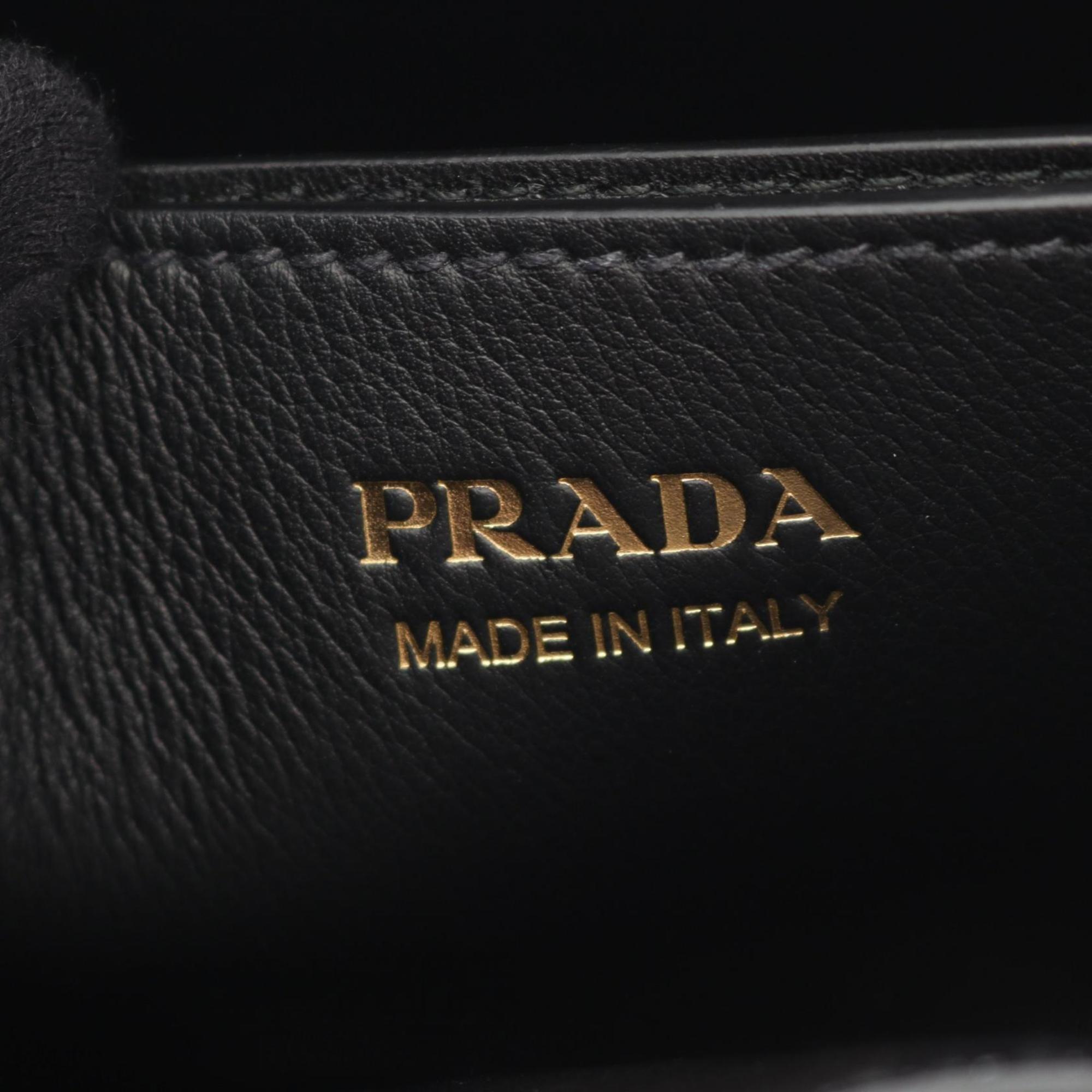 Prada Black Leather Tote Bag (Pre-Owned)