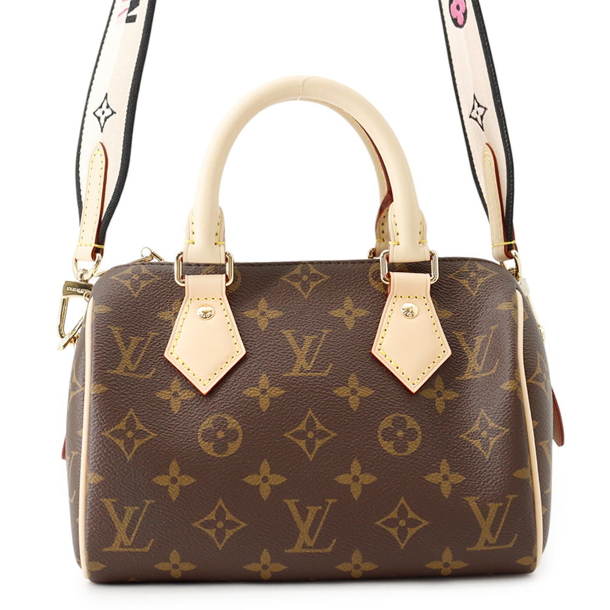 Louis Vuitton Red Color Monogram Handbag Shoulder Bag (Pre-Owned)