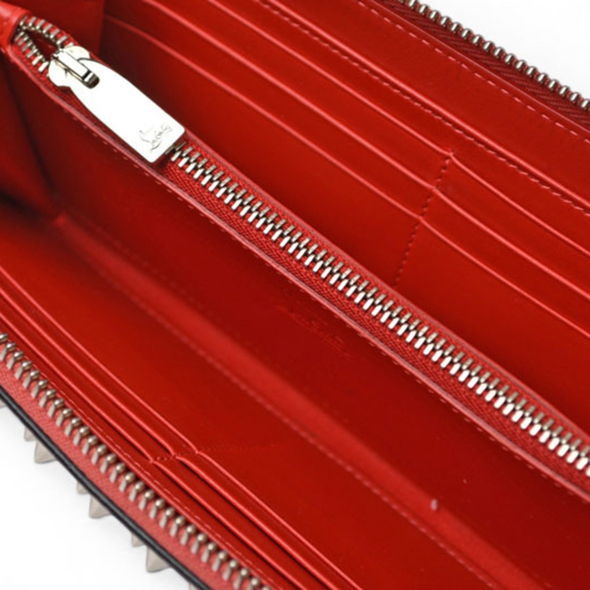 Christian Louboutin Leather Long Wallet (Bi-Fold) (Pre-Owned)